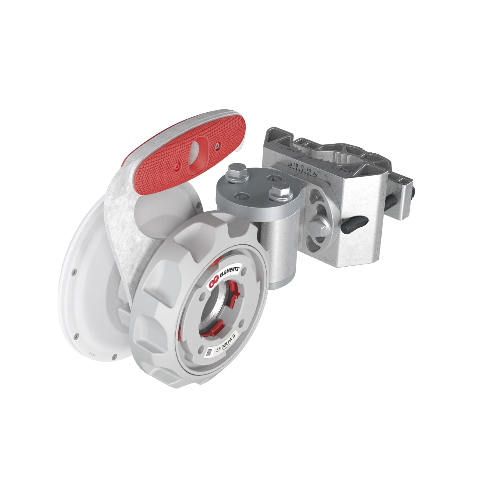 Antena Sectorial Simétrica de 90° / 2x2 / Rango de Frecuencia Extendido: 4900 - 7125 MHz / Ganancia de 9.5 dBi / Lista para Adaptadores Twistport / Protección IP65