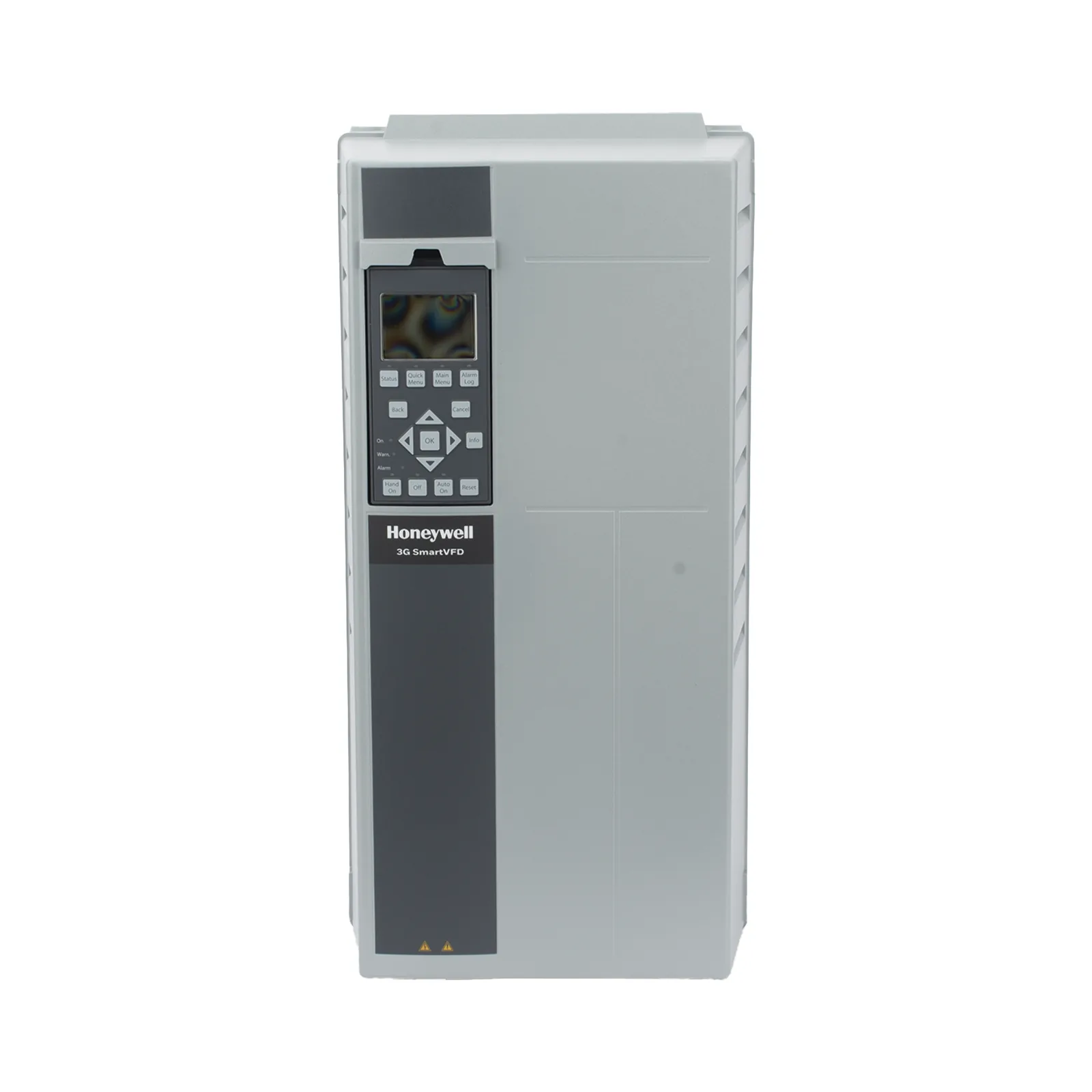 Variador de frecuencia trifásico para HVAC de 15 HP, 460 Vac, gabinete NEMA 1 con teclado gráfico