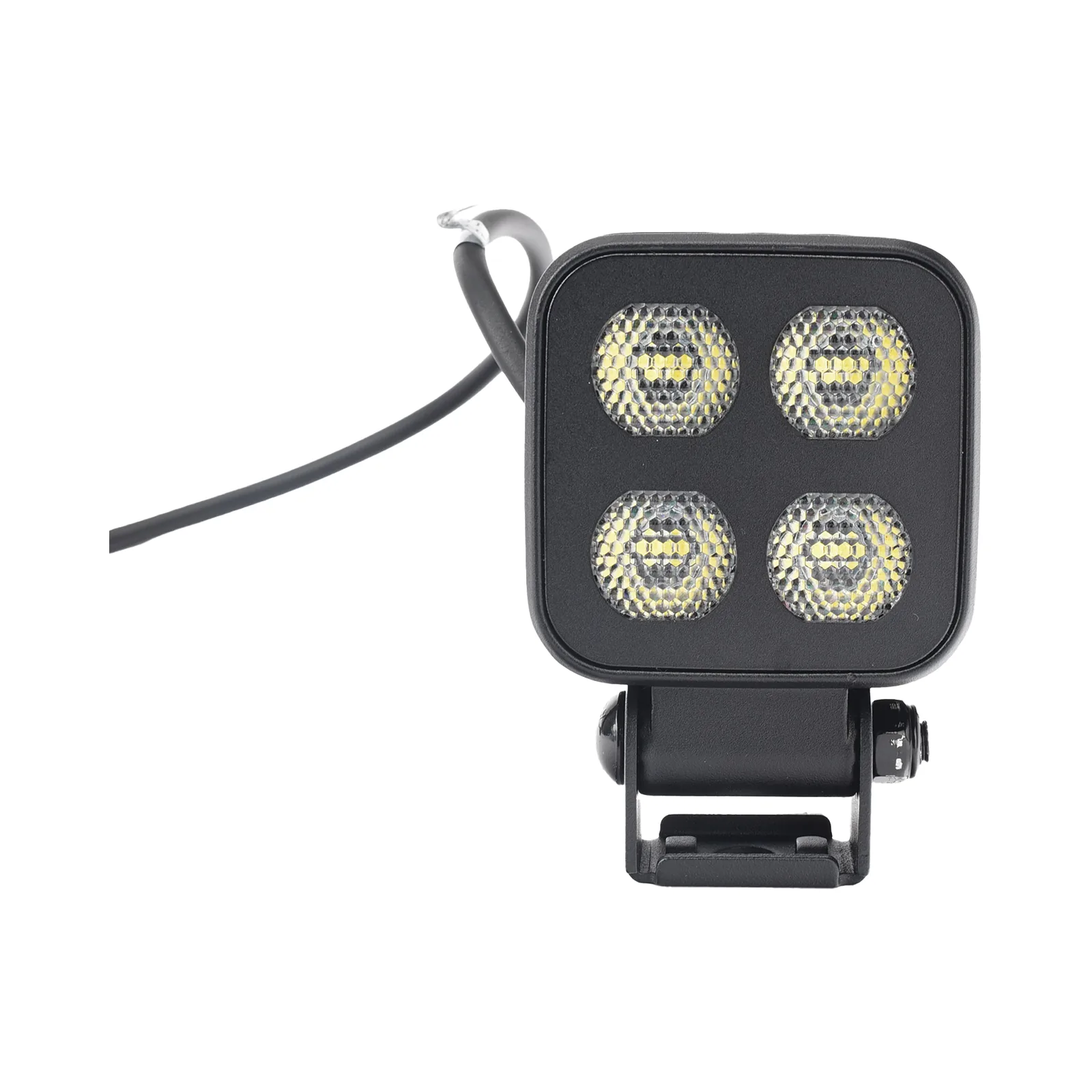 Luz de Trabajo Ultra brillante Cuadrada, 4 LED, 2650 Lúmenes, 12-24 Vcd