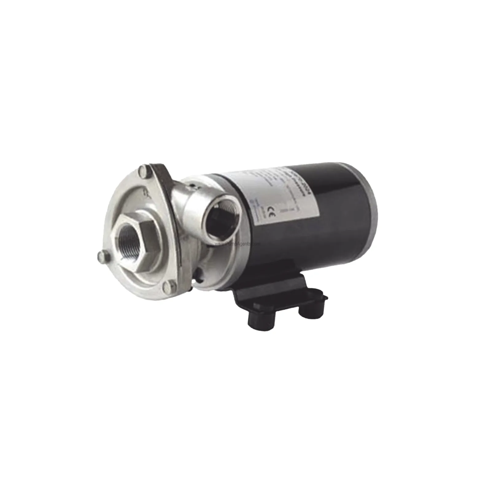 Bomba centrifuga Cyclone de alta presión a 12 Vcd, caudales de 21 GPM, presión máxima de 17 psi, en acero inoxidable