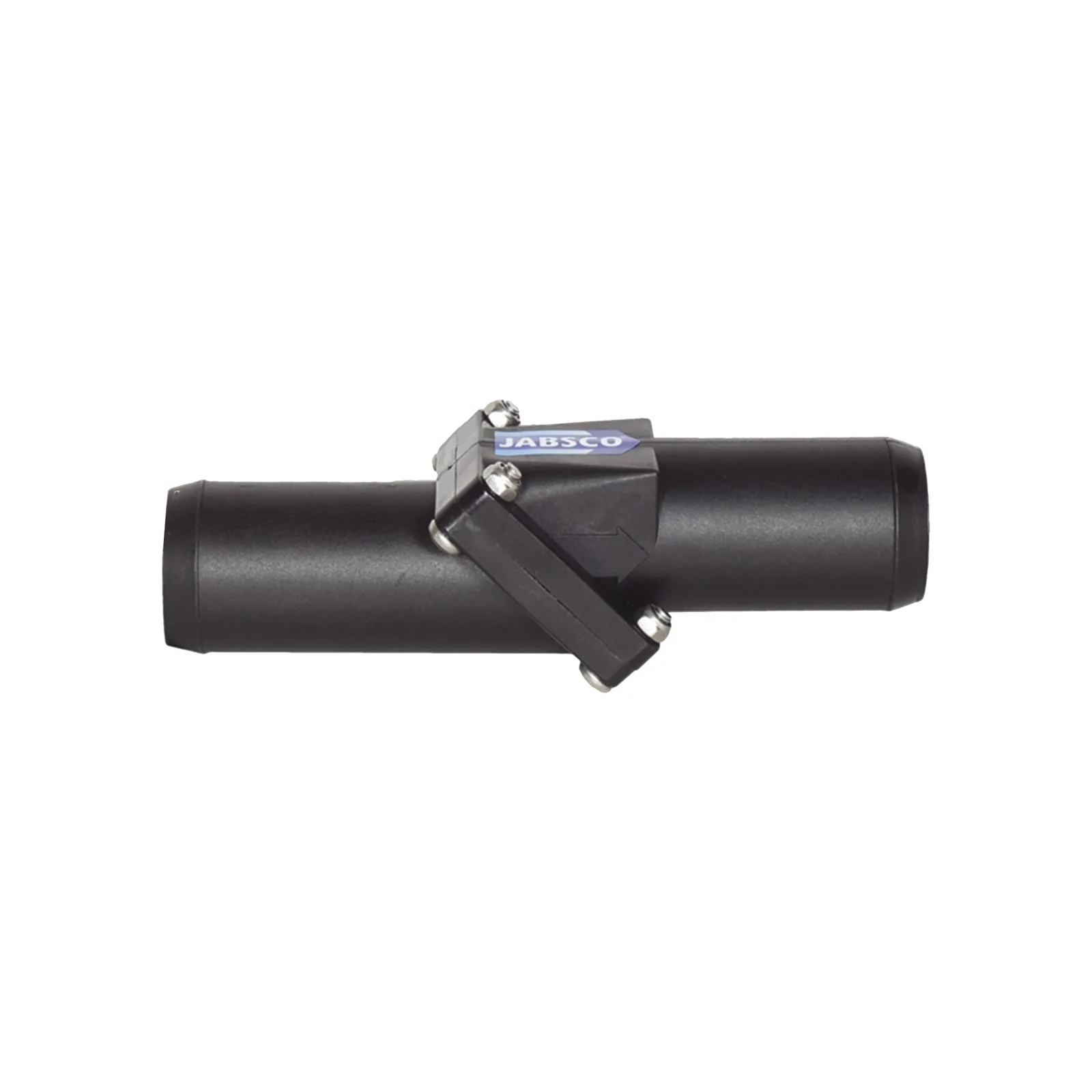 Válvula anti retorno de linea para mangueras de 1 1/2 pulgadas.