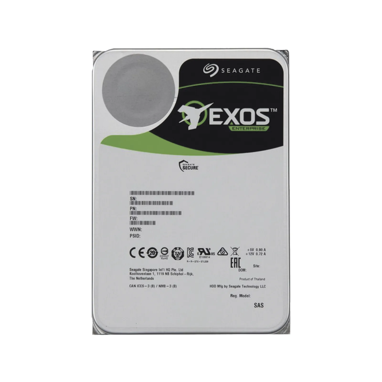Disco Duro 3.5" 25 TB / 7200 RPM / SATA / Alto Rendimiento / Recomendado para Serie DS-AT1000S