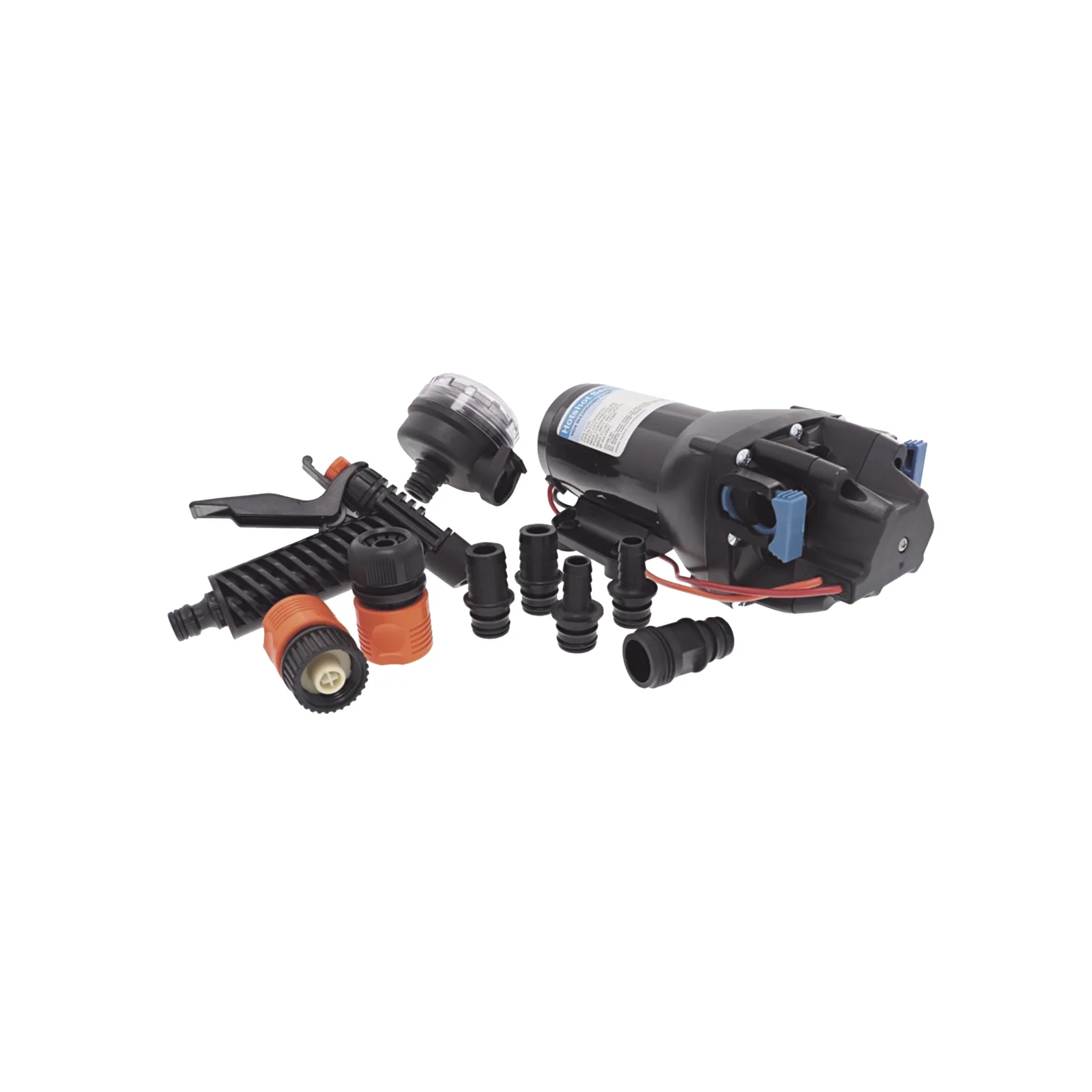 Bomba de lavado de alta presión y alto caudal HotShot HD 4 de 12 Vcd, 15LPM / 4GPM / 60 PSI