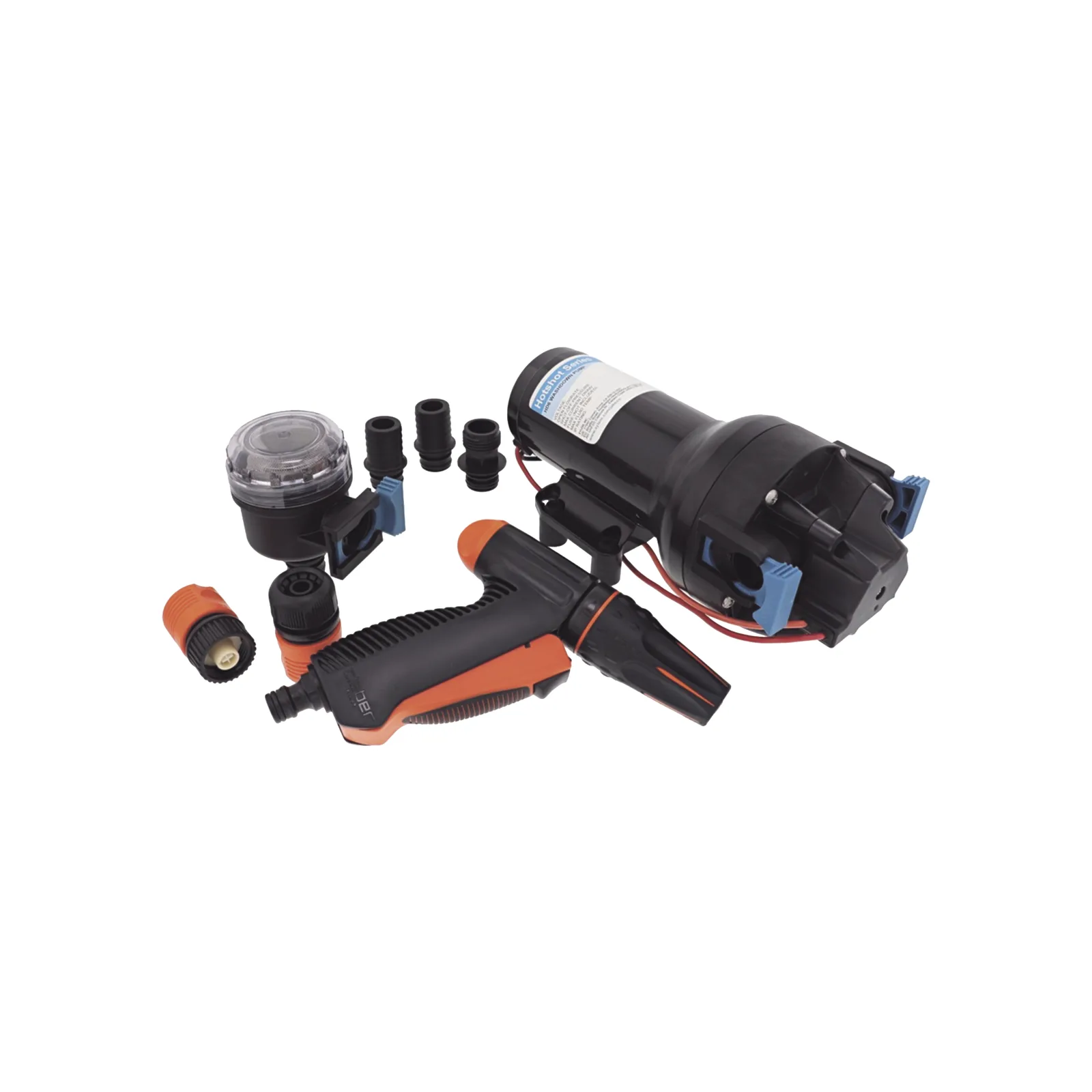 Bomba de lavado de alta presión y alto caudal HotShot HD5 de 12 Vcd, 19LPM / 5GPM / 70 PSI