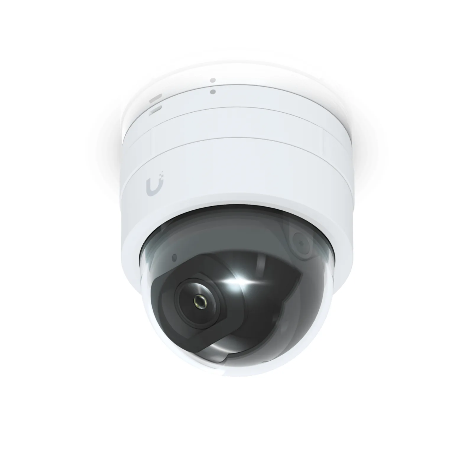 Cámara IP UniFi G5 Domo Ultra, de bajo perfil para interior, 2K (4MPX), ángulo amplio 102.4°, visión nocturna IR hasta 20 mts, detección de eventos, para pared o techo