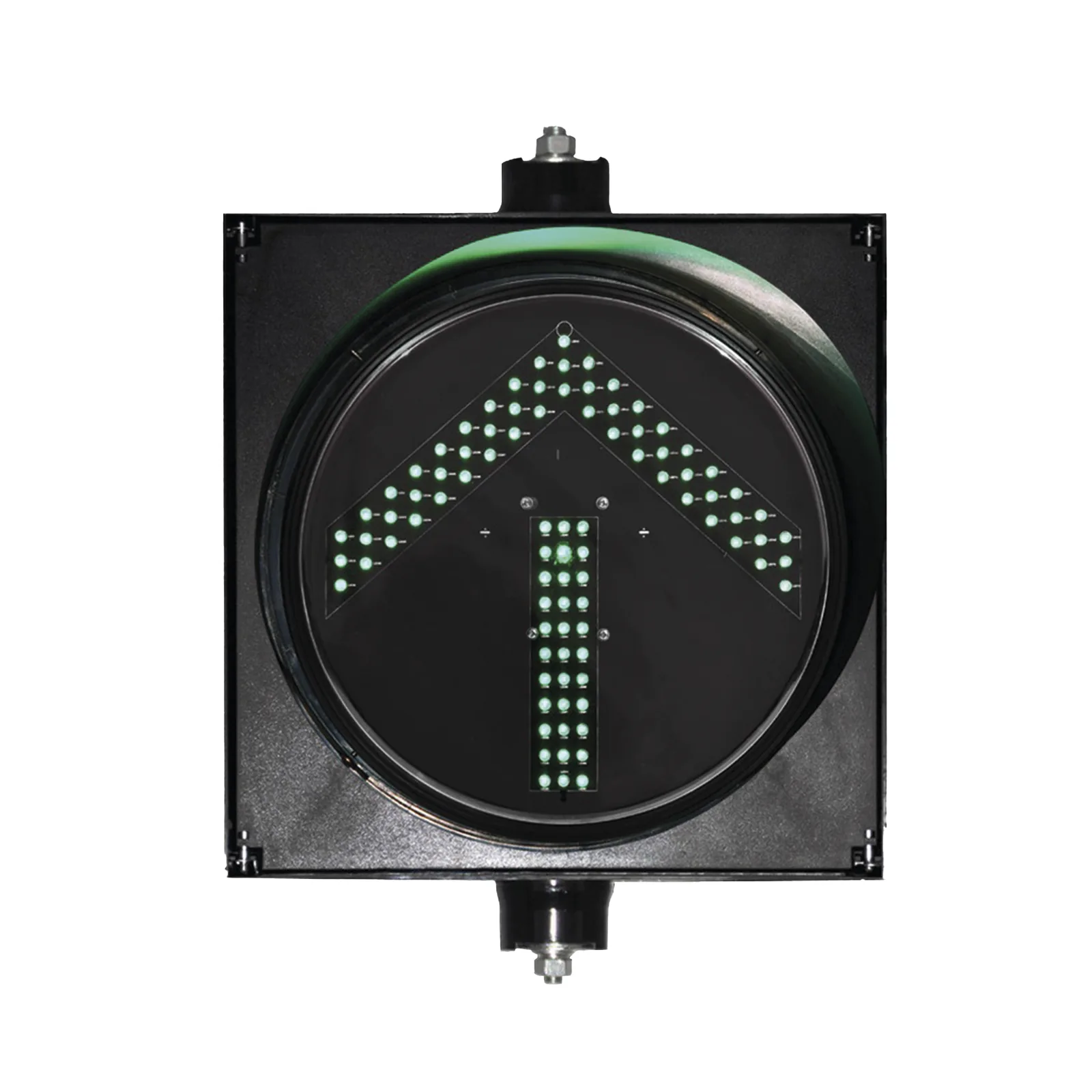 Semáforo / Señalización Flecha Verde / Diametro 30cm / Luz LED .