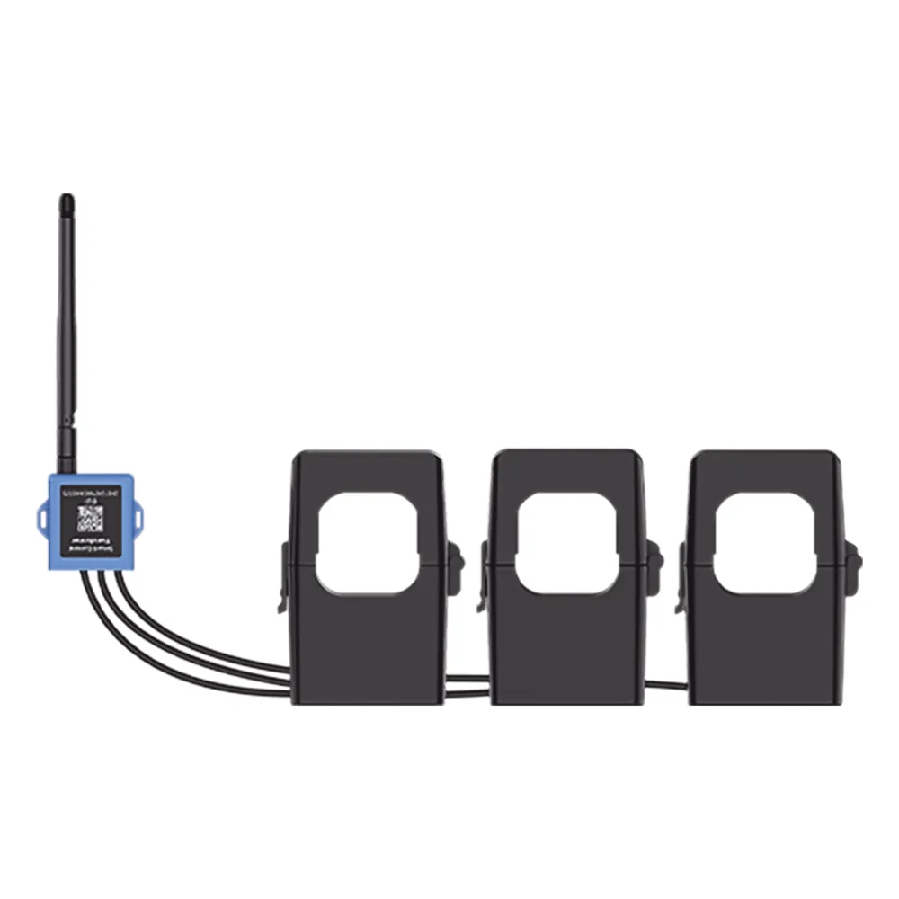 Medidor de corriente LoRaWAN para tres fases hasta 500 ampers
