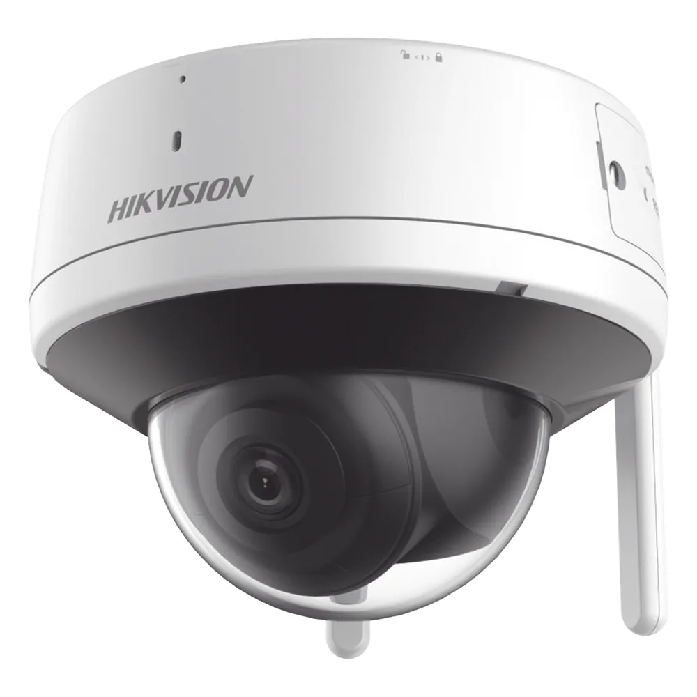 Domo IP 2 Megapixel / Lente 2.8 mm / 30 mts IR / Exterior IP66 / Wi-Fi / ACUSENSE Lite / dWDR / H.265+ / Micrófono y Bocina Interconstruido / Micro SD / Se Conecta Directo a la App de Hik-Connect