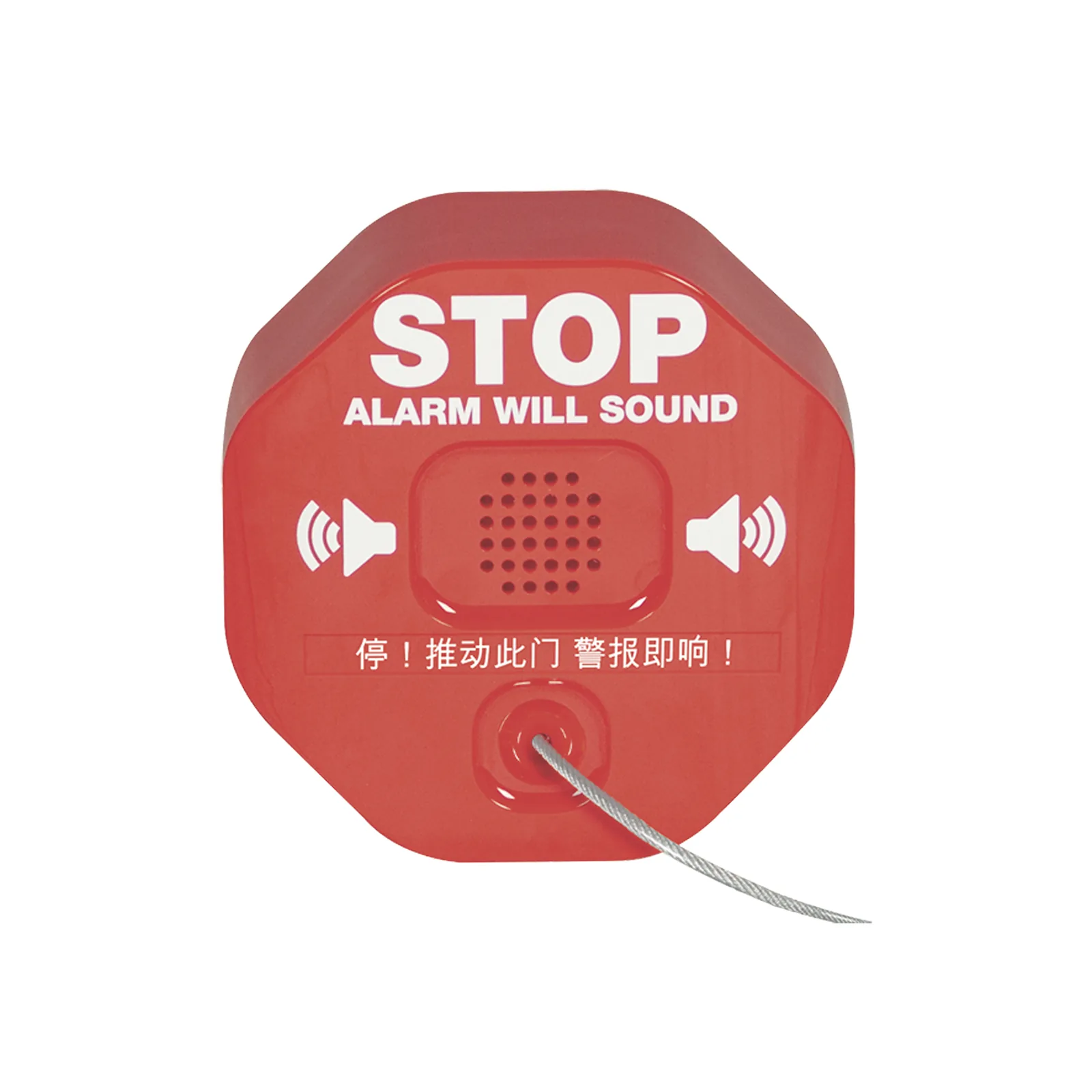 Alarma Theft Stopper® Para Prevenir Robo y Mal Uso De Extintores De Incendio