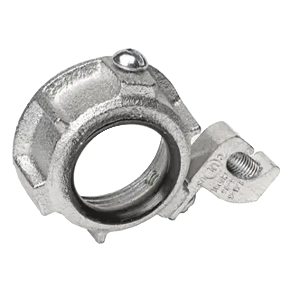 Monitor de 1 1/2" con casquillo para aterrizaje a tierra.