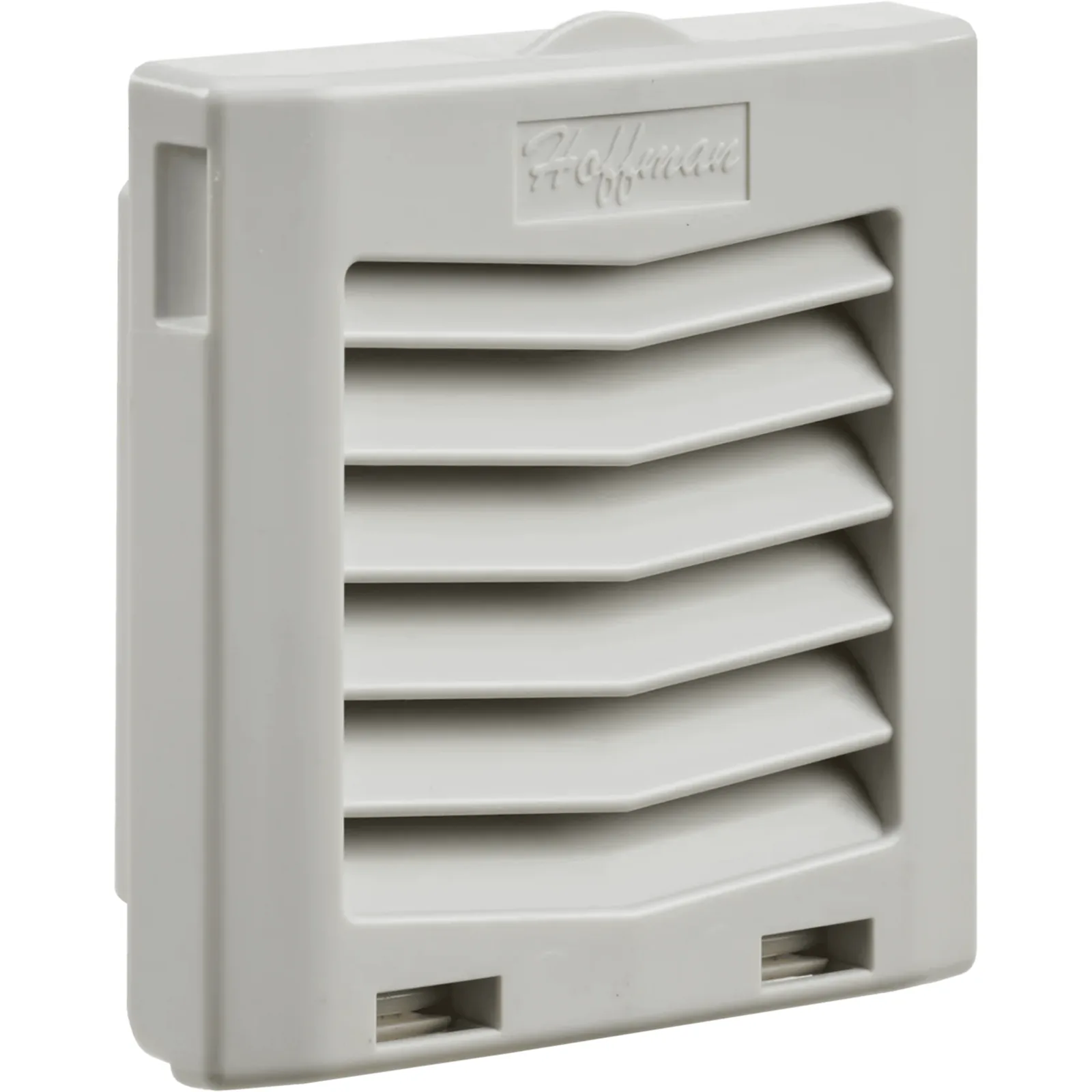 Rejilla de Escape para Ventilador con Filtro HG / Protección IP54 / Compatible con Ventiladores HF05 de 5 in (127 mm) / De Plástico / Color Gris Claro