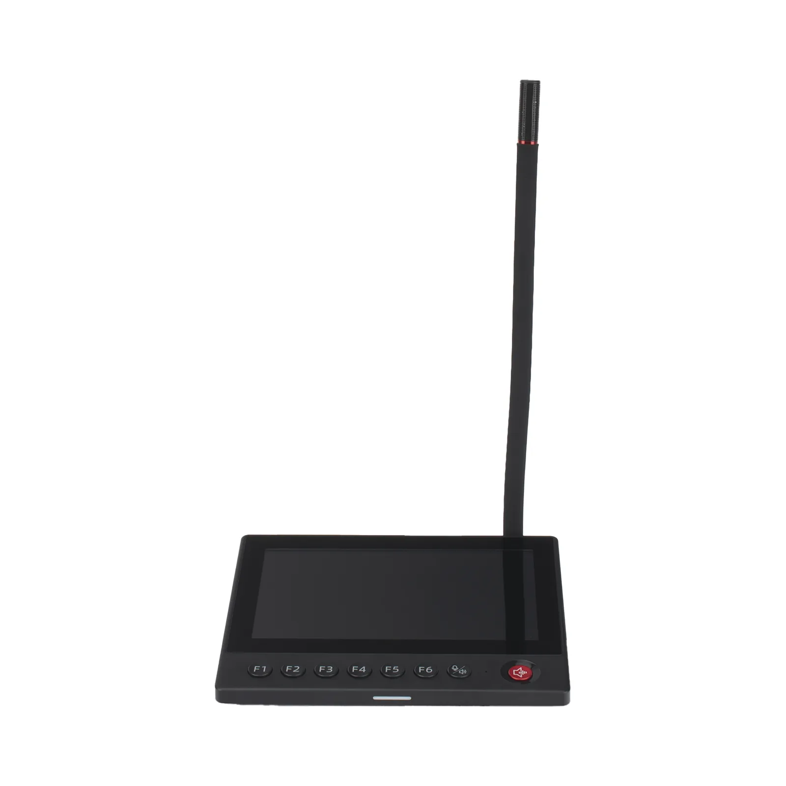 Micrófono IP | No requiere amplificador | 12 VCD | Pantalla Touch 7" | Transmisión en Tiempo Real | Integración con HikCentral Professional