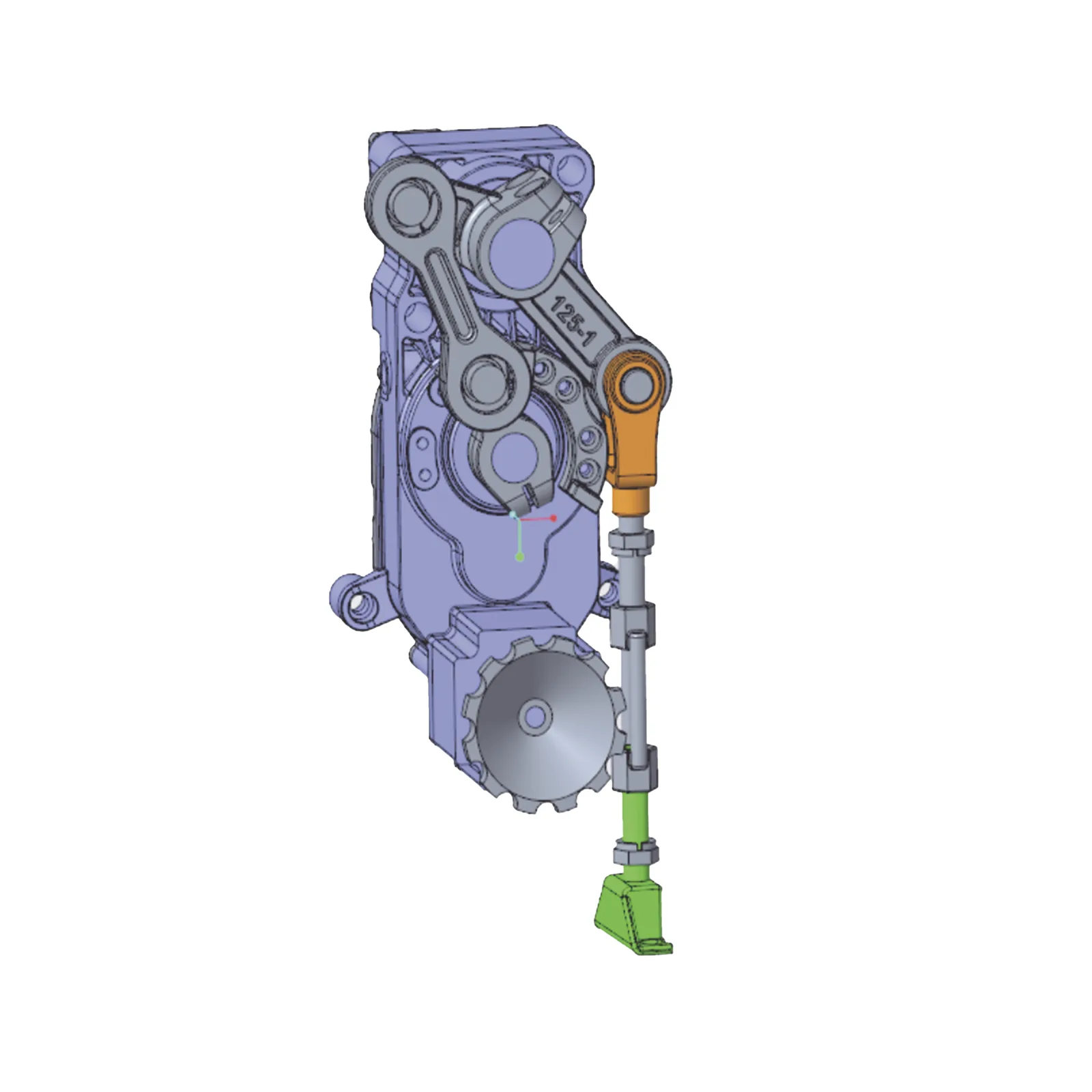 Motor con Mecanismo Derecho para Barreras Hikvision DS-TMG420-R
