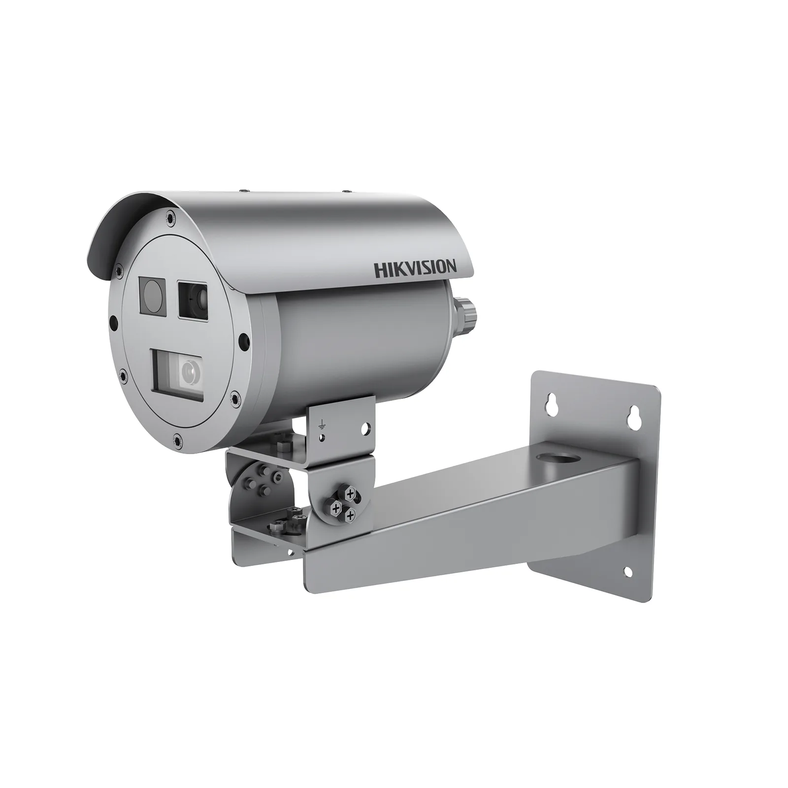 Bala IP Térmica Dual / Termico 7 mm (256 X 192) + Óptico 4 mm (4 MP) / Termométrica / Detección de Temperatura / IP68 / 30 mts IR / Antiexplosión / Anticorrosión