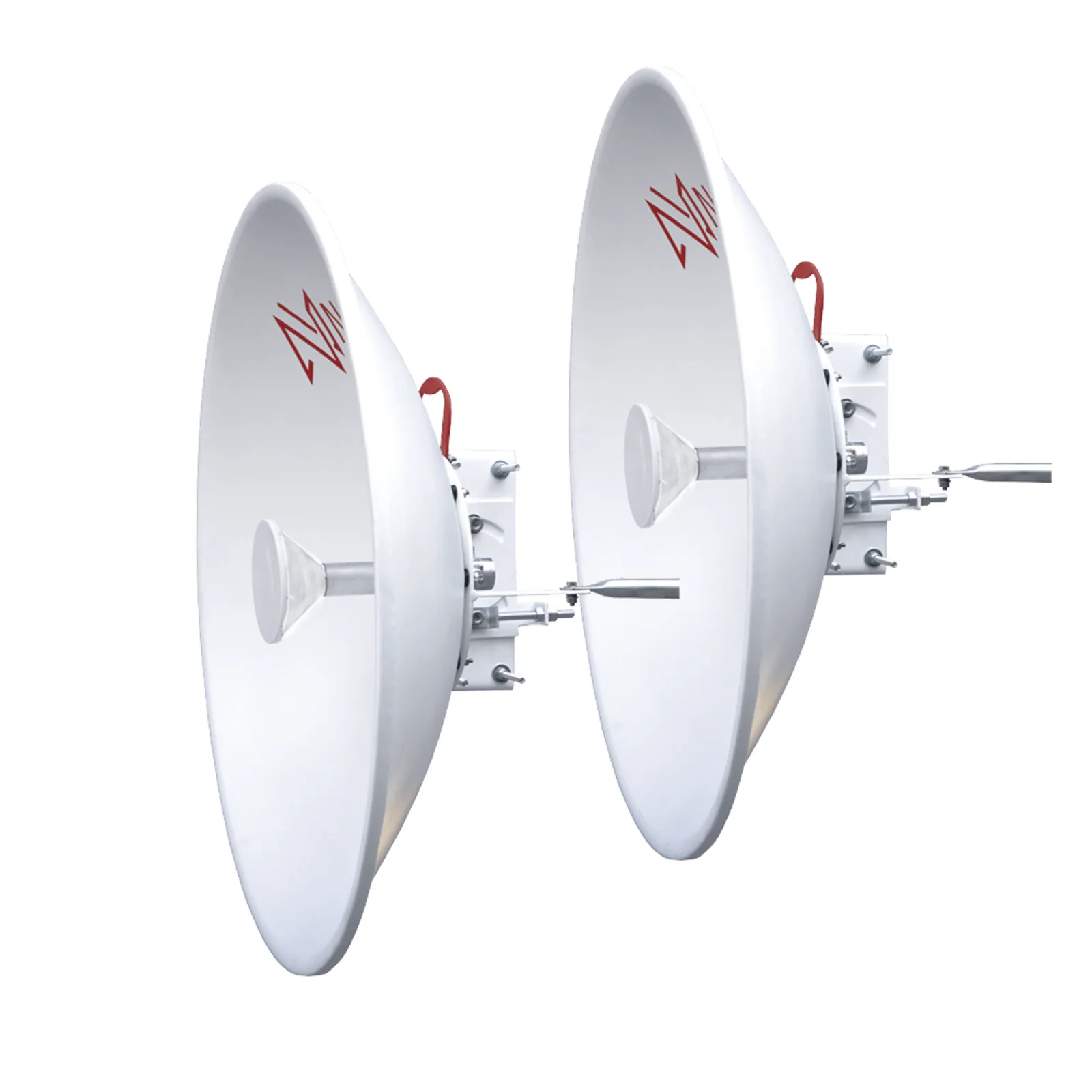 1 Antena Direccional de alto rendimiento / diámetro de 60 cm / 5.9-7.2 GHz / Ganancia 30 dBi / SLANT de 45 ° y 90 ° / Ideal para 30 km / Conector N-Hembra / Montaje y jumpers incluidos.