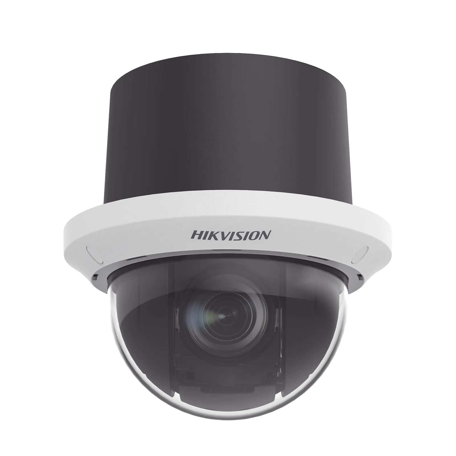 PTZ IP 4K (8 Megapixel) / 25X Zoom / Uso en Plafon / IP54 / ACUSEEK / DARKFIGHTER / ACUSENSE / WDR 120 dB / Audio y Alarmas I/O / HLC / EIS / PoE+ / Micro SD