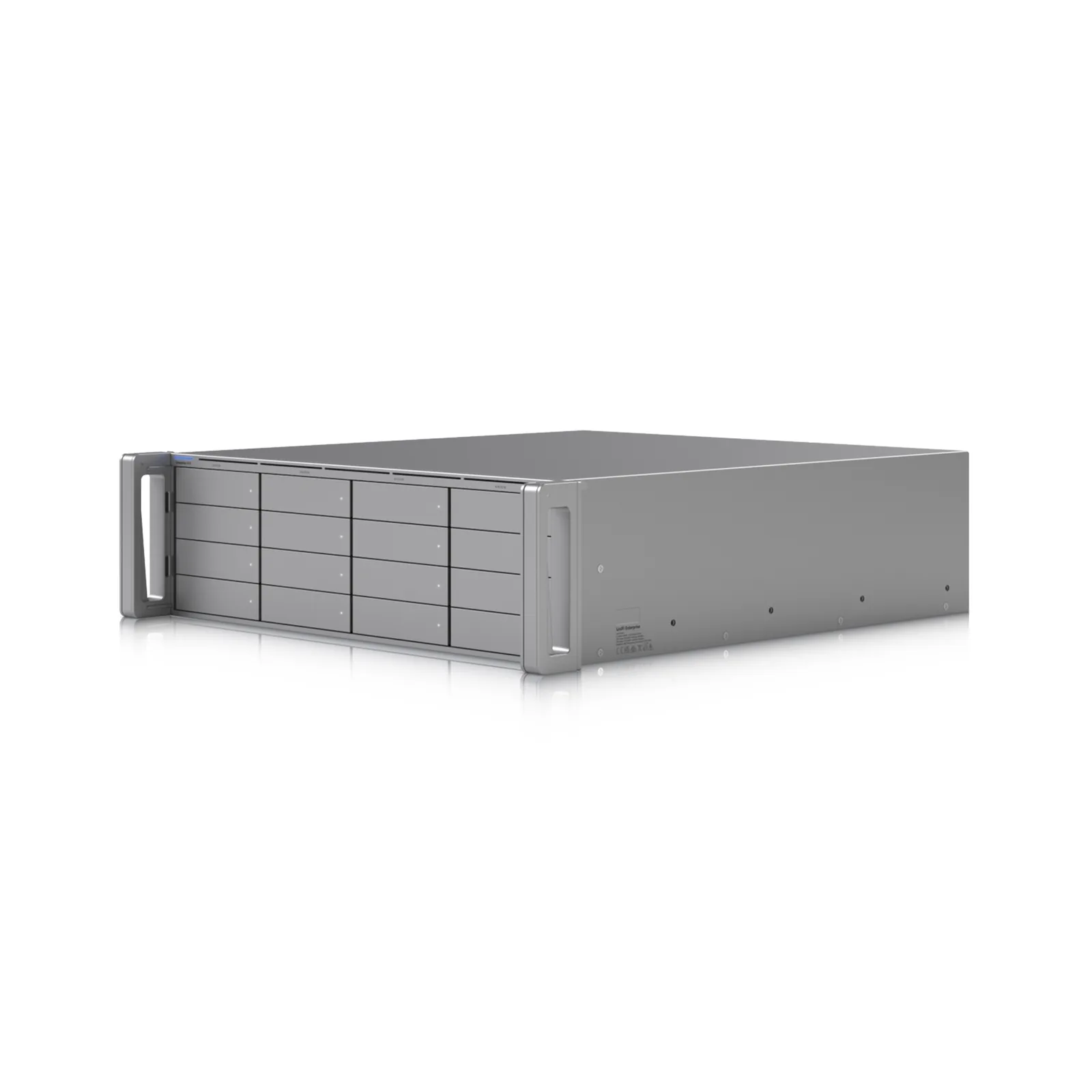 ENVR UniFi Enterprise con Soporte para hasta 210 Cámaras HD, 140 Cámaras 2K o 70 Cámaras 4K, con UniFi Protect & Access, 1 Puerto RJ45 10G, 2 Puertos SFP+ 10G y 16 Bahías para Discos Duros