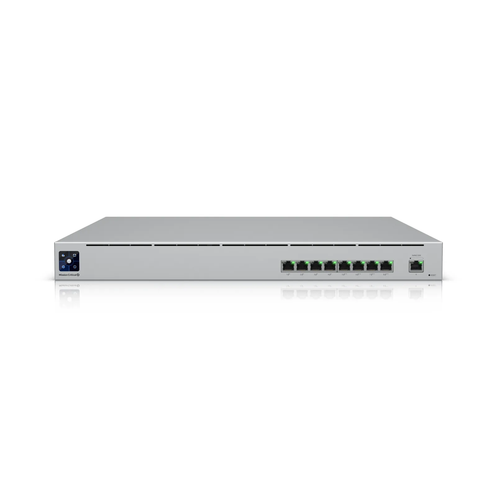 USW Mission Critical – Switch PoE con Batería Integrada de 368 Wh para Alimentación Ininterrumpida de hasta 8 Dispositivos con 120 W PoE Total Disponible