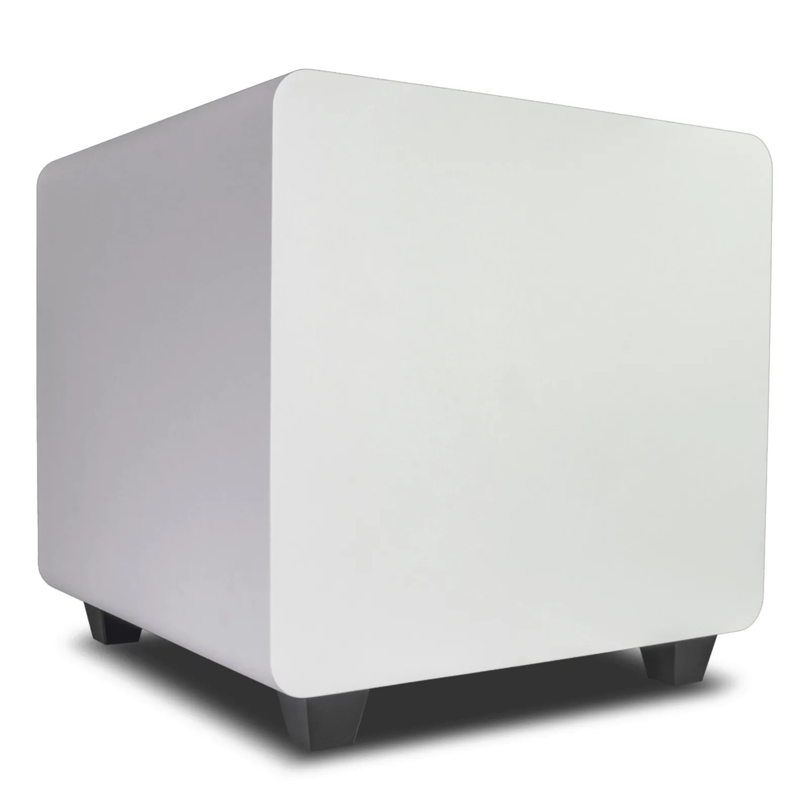 Subwoofer Activo de 10in | Diseño Down-Firing | 300W RMS | Recinto Sellado | Acabado Blanco
