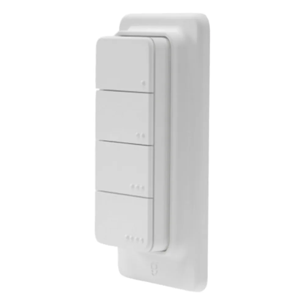 Boton inalambrico Bluetooth 4 botones para configurar escenarios.