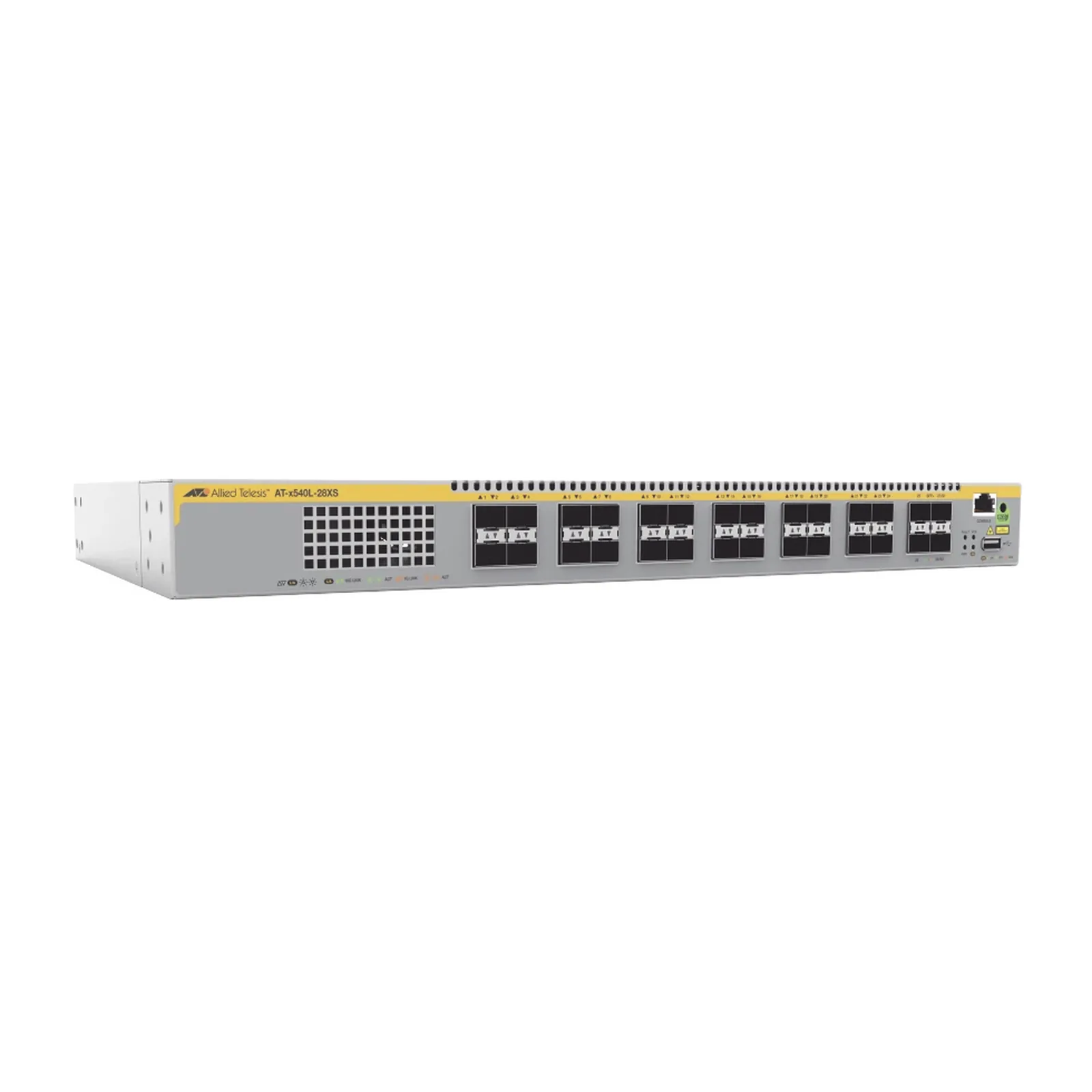 10 Gigabit Layer 3 Stackable Switch, 24x SFP, 4x SFP+ ports, US Power Cord.