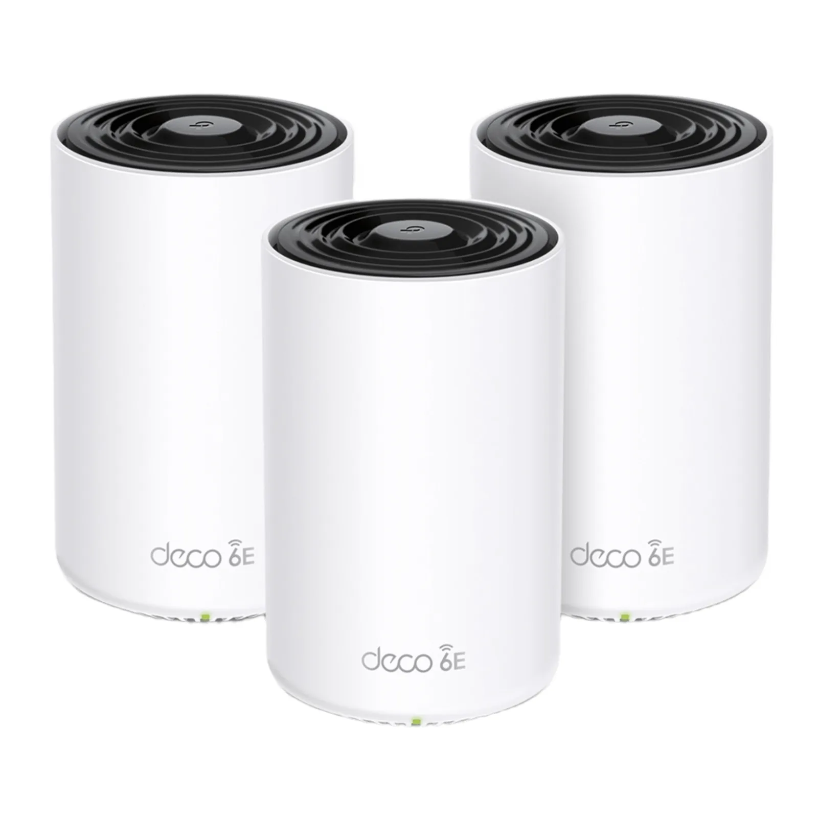 Router Inalámbrico MESH Interior para Hogar / Doble Banda Wi-Fi 6E AX5400 Mbps / 3 Puerto Gigabit WAN/LAN / 4 Antenas Internas / Administración Mediante la App Deco (iOS, Android) / Protección HomeShield