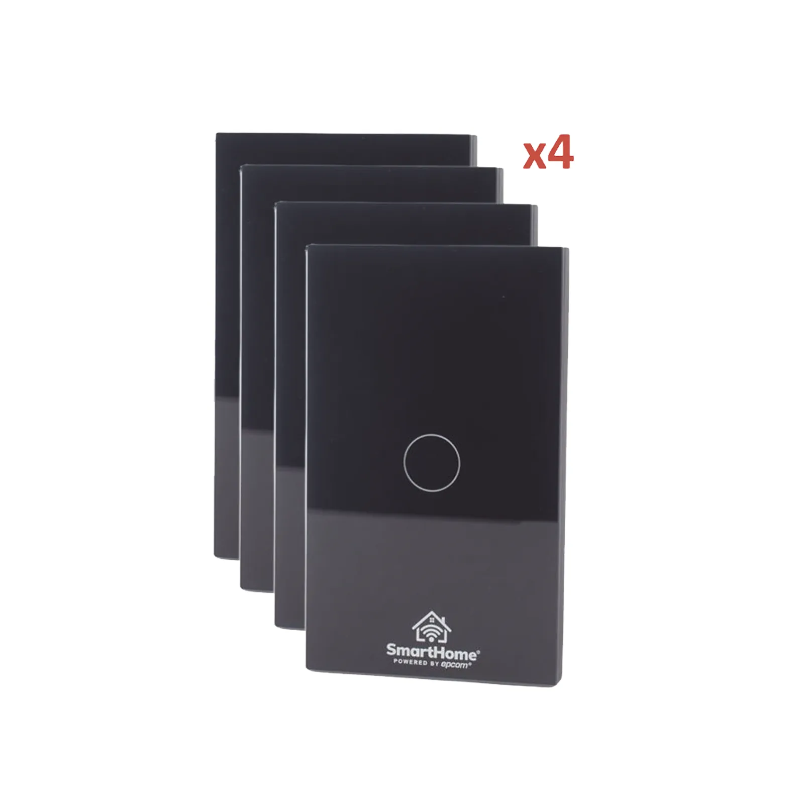 (Wifi) KIT 4 apagadores inteligentes Wifi compatibles con Alexa y GoogleHome