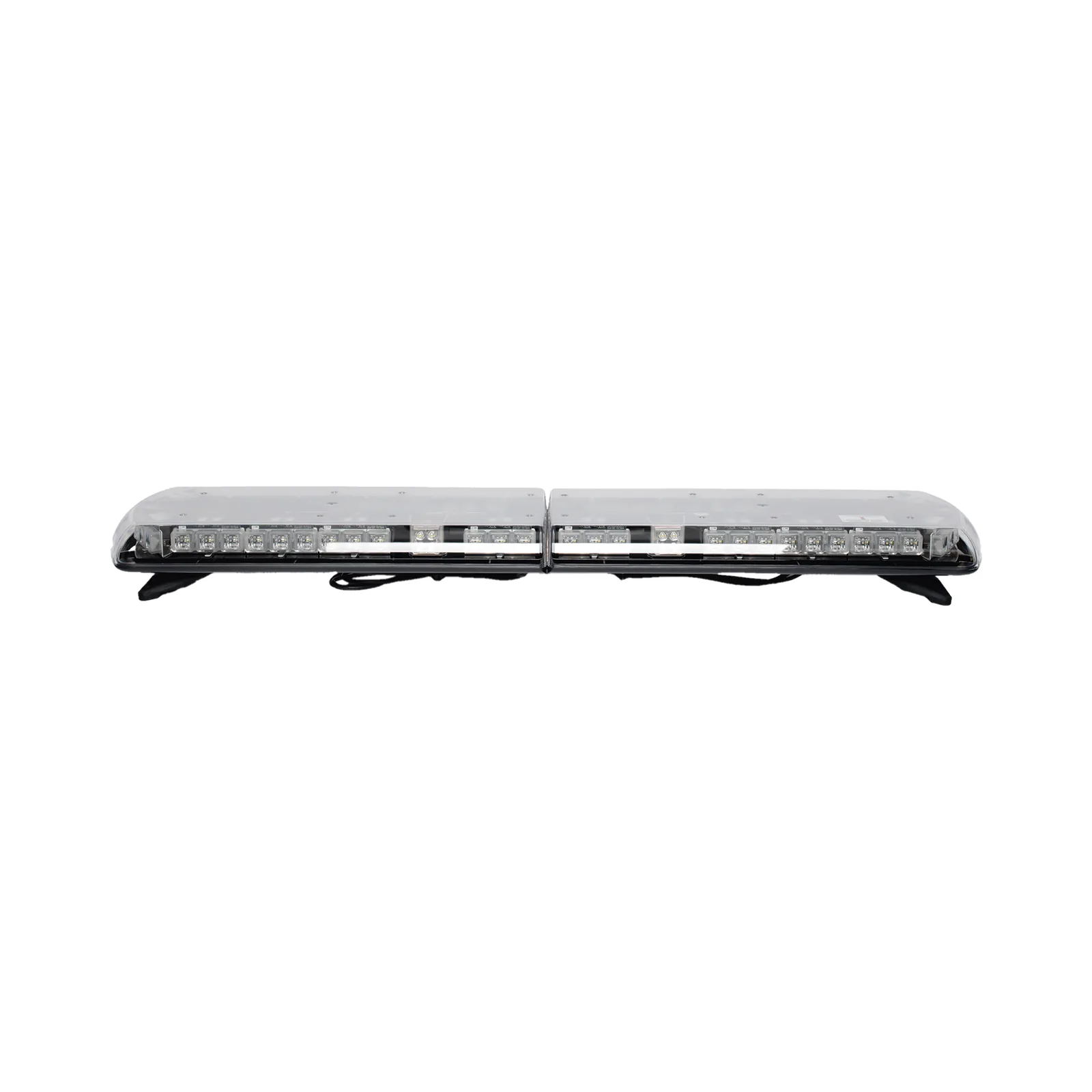 Torreta 48" Serie 12 con 88 LED, Dual color rojo/claro, ideal para equipar ambulancias y unidades de bomberos