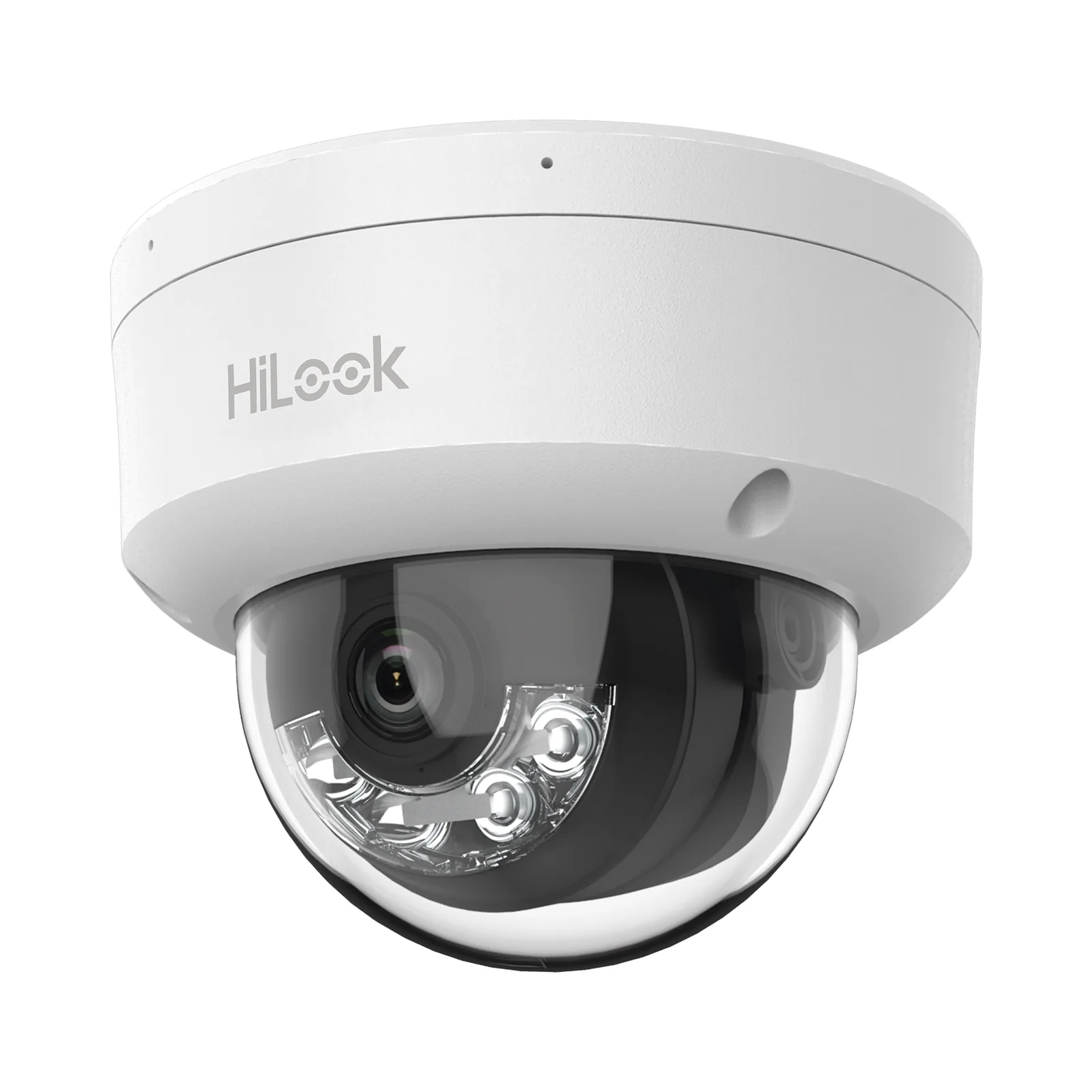 [Dual Light] Domo IP de 2 Megapixel (1080p) / Lente 2.8 mm / 20 mts IR + 15 mts Luz Blanca / Micrófono Integrado / ACUSENSE Lite / Uso en interior / PoE / dWDR / H.265+ / ONVIF