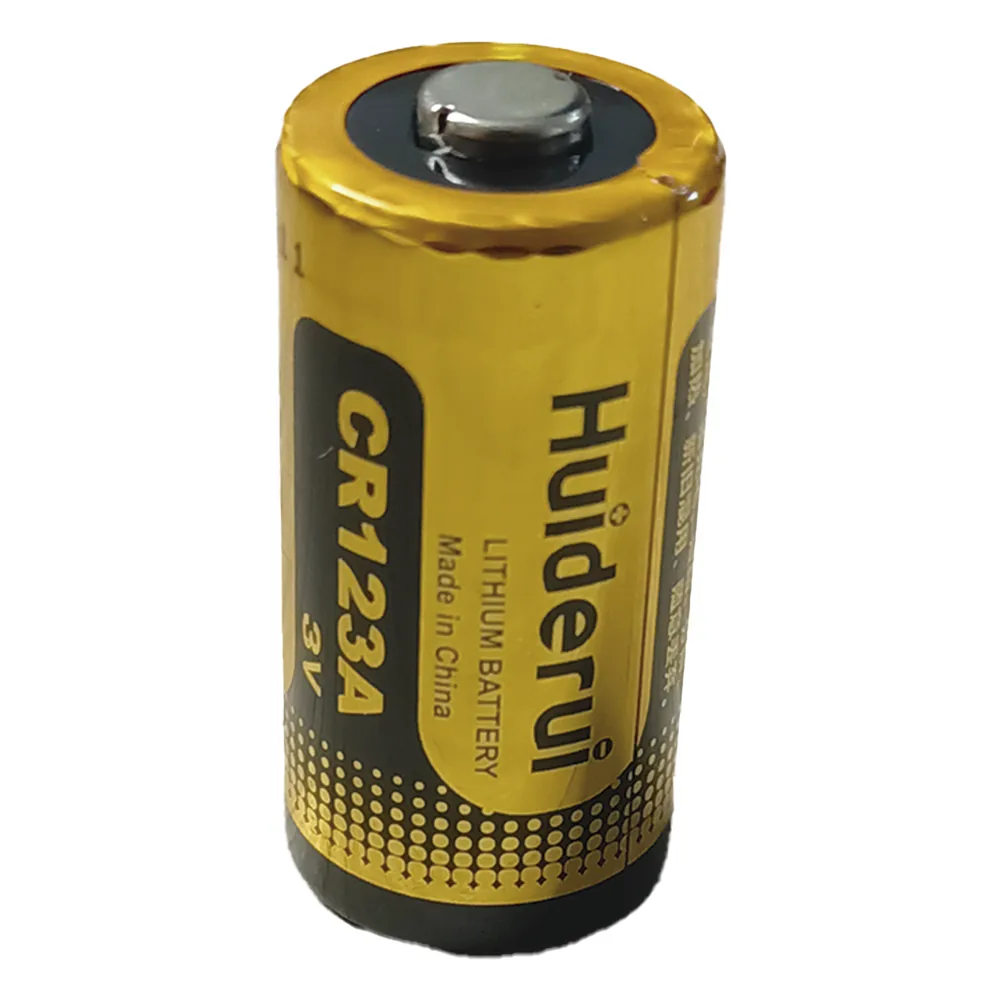 Batería CR123A de Litio 3 V 1300 mAh (No recargable)
