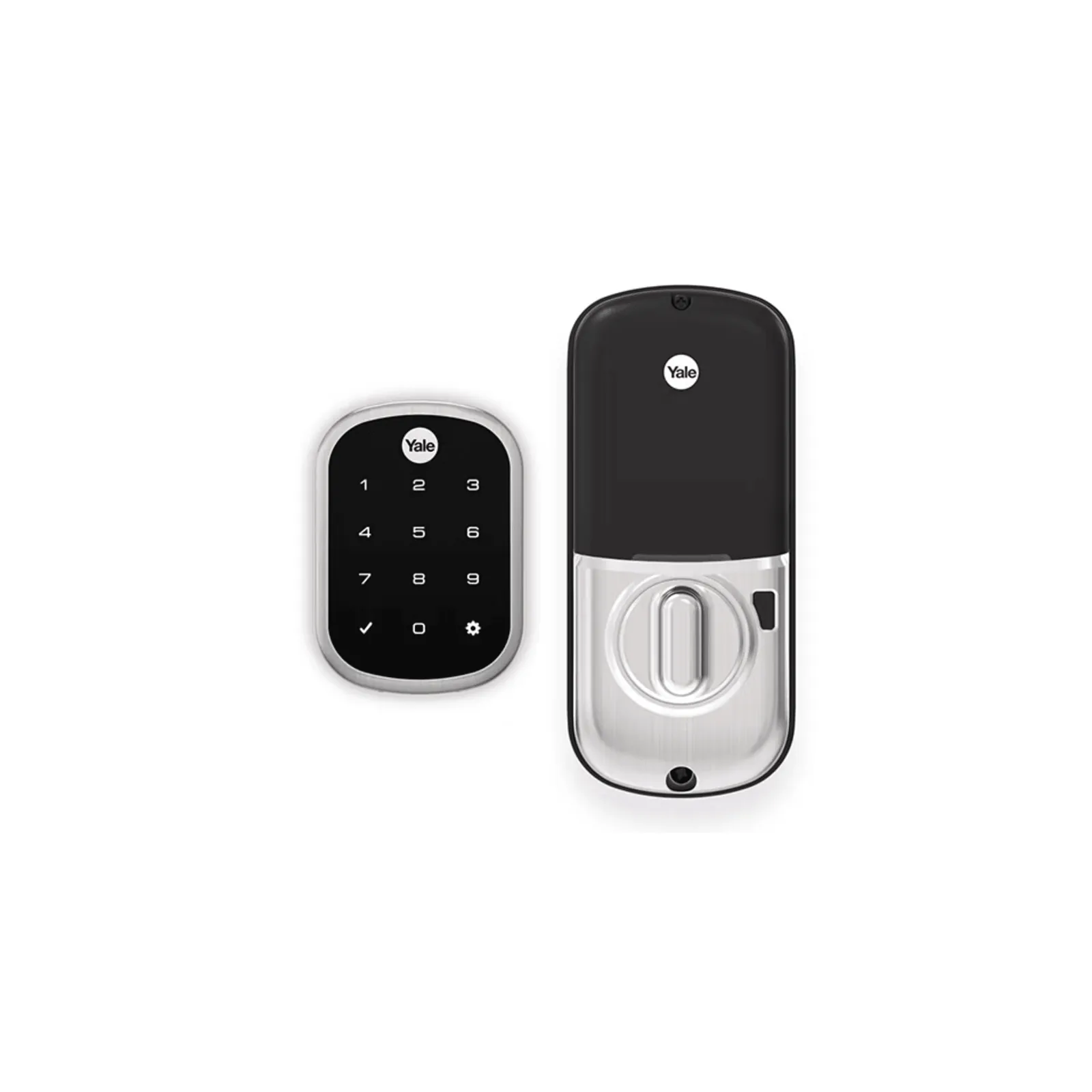 Cerradura Digital YRD256 / Mecanismo de Embutir / Control Remoto con Yale Connect / Compatibilidad Zigbee y Z-Wave Plus / Aplicaciones Alexa y Google Home / Para Puertas de 35mm a 55mm / Uso Residencial y Comercial