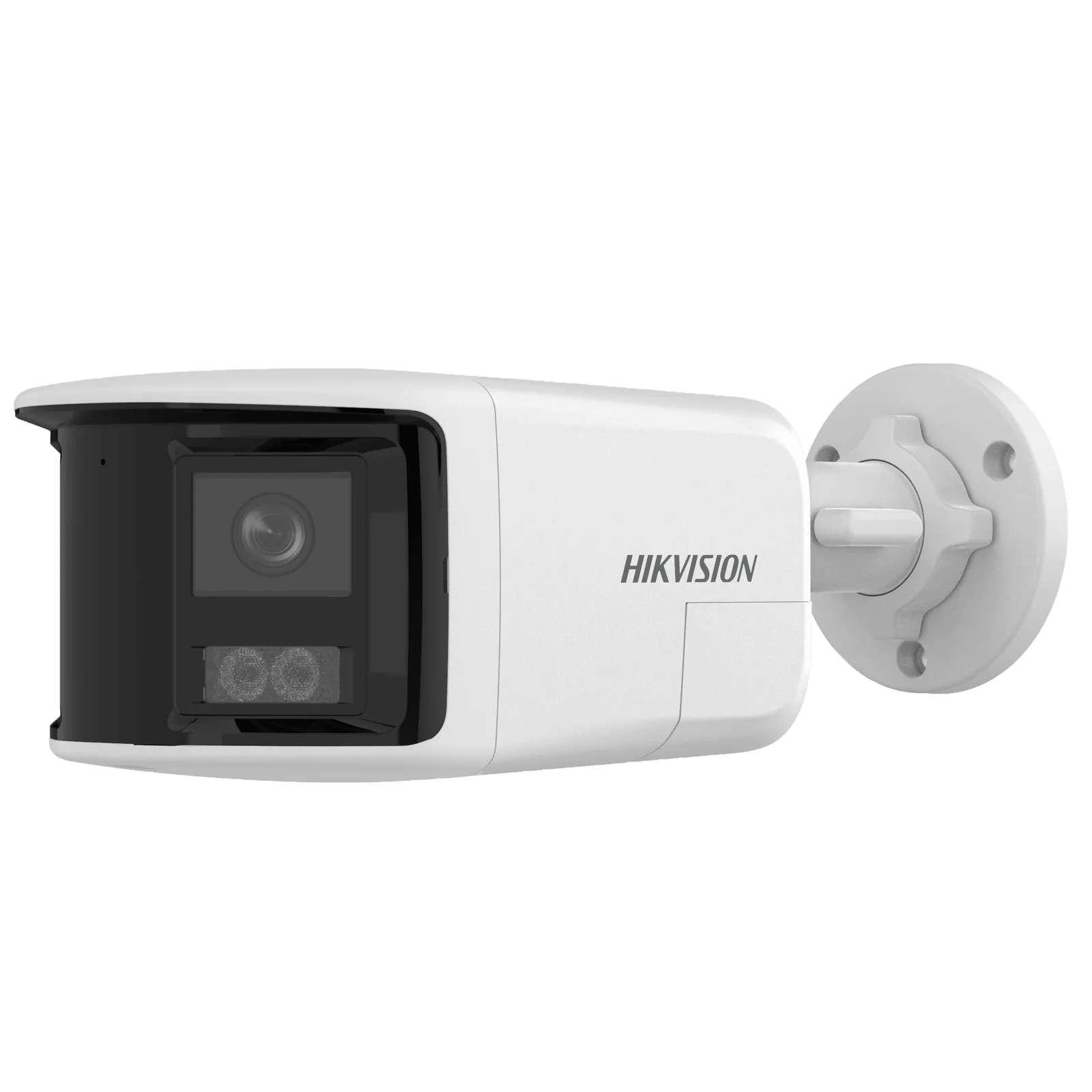 CÁMARA RED BALA FIJA INTELIGENTE HÍBRIDA 6 MP / LUZ SMART HYBRID LARGO ALCANCE / 180° CAMPO DE VISIÓN / COMPRESIÓN H.265+ / ALMACENAMIENTO SD 512 GB / EXTERIOR IP67 / AUDIO BIDIRECCIONAL / ALARMA ESTROBOSCÓPICA / DET