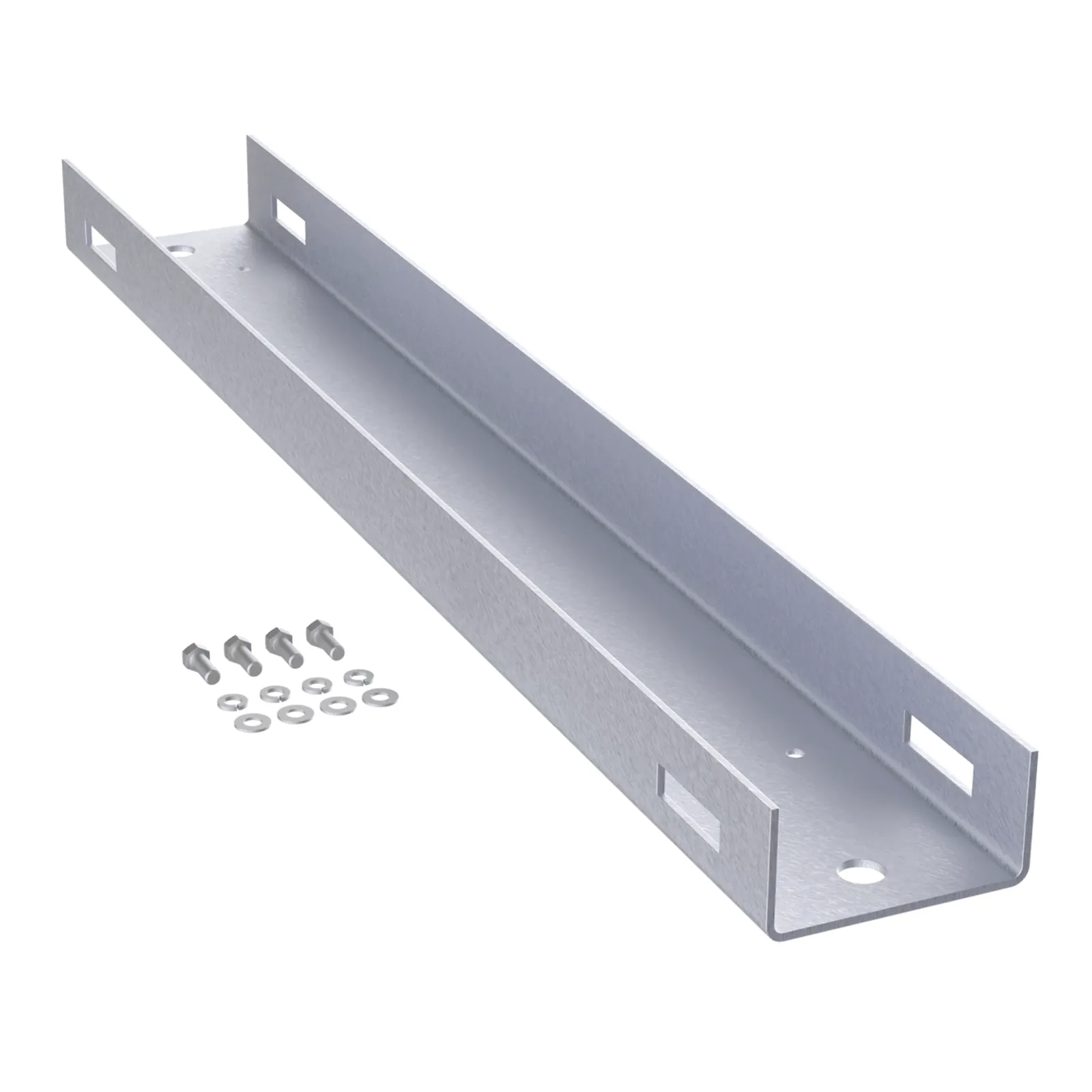 Montaje de Poste Para Gabinetes OSP ComLine de 900 mm de alto (18 UR), De Aluminio, Color Negro