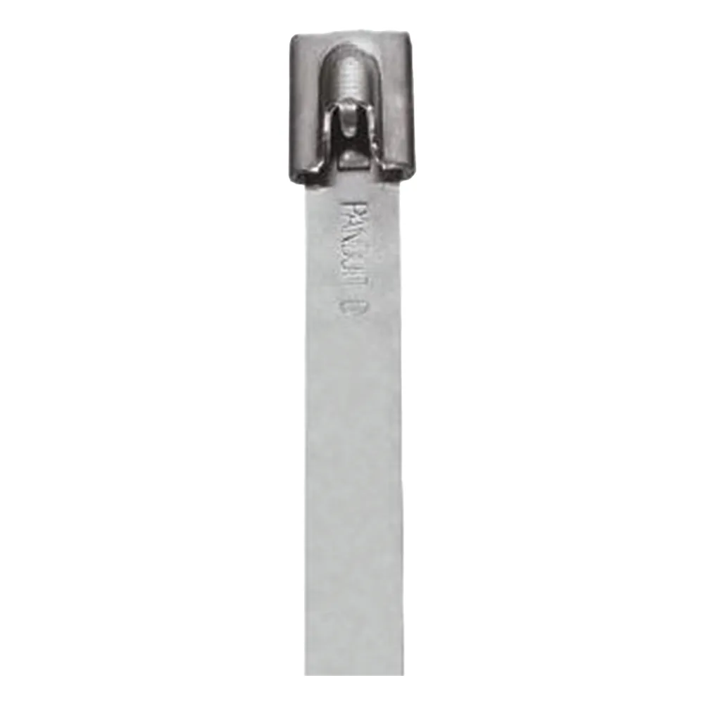 Cincho StrongHold de Acero Inoxidable Tipo 304, 521mm largo x 10.5 mm ancho, Color Metálico, Paquete de 50pz