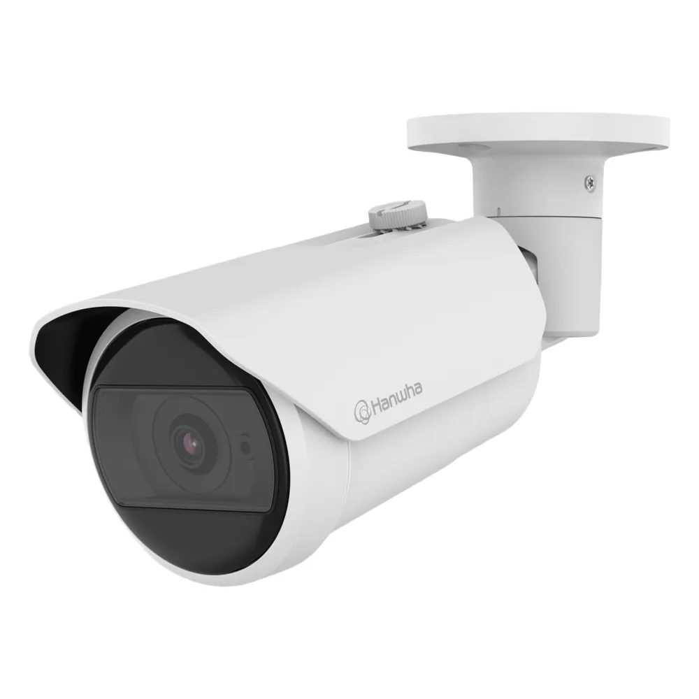 Cámara IP Tipo bala Antivandálica 5 Megapíxel / Lente fijo 3mm / IR 25 a 30M / WDR 120db / IP66 / IK10 / H.265 & WiseStream / Inteligencia Artificial Deteccion de Personas y vehiculos