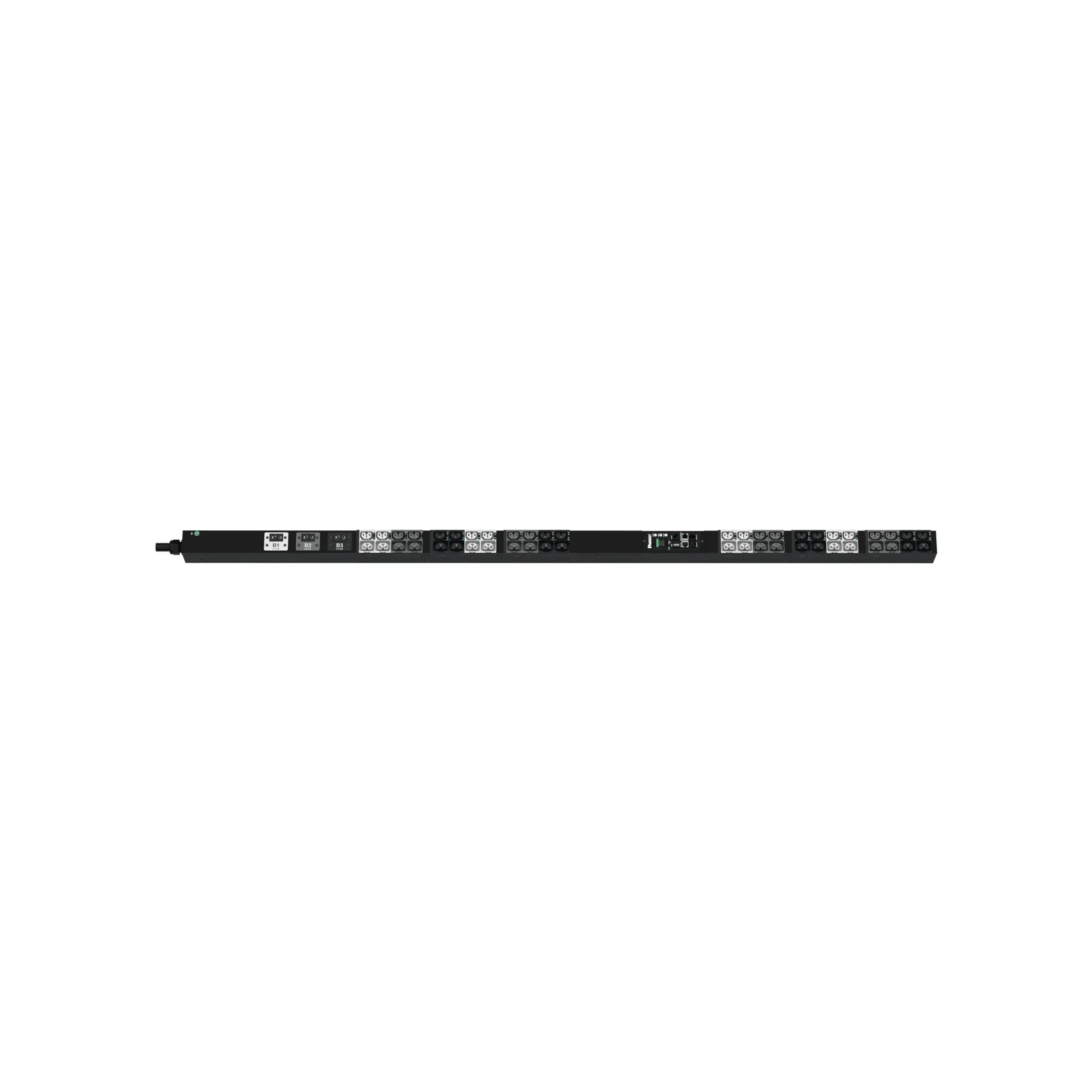 PDU G6 Monitoreable y Switchable (MS) para Distribución de Energía, Enchufe de Entrada NEMA L21-30P, Con 24 Salidas C13/C15 y 24 C13/C15/C19/C21, de Instalación Vertical, 208 Vca, 30 Amp