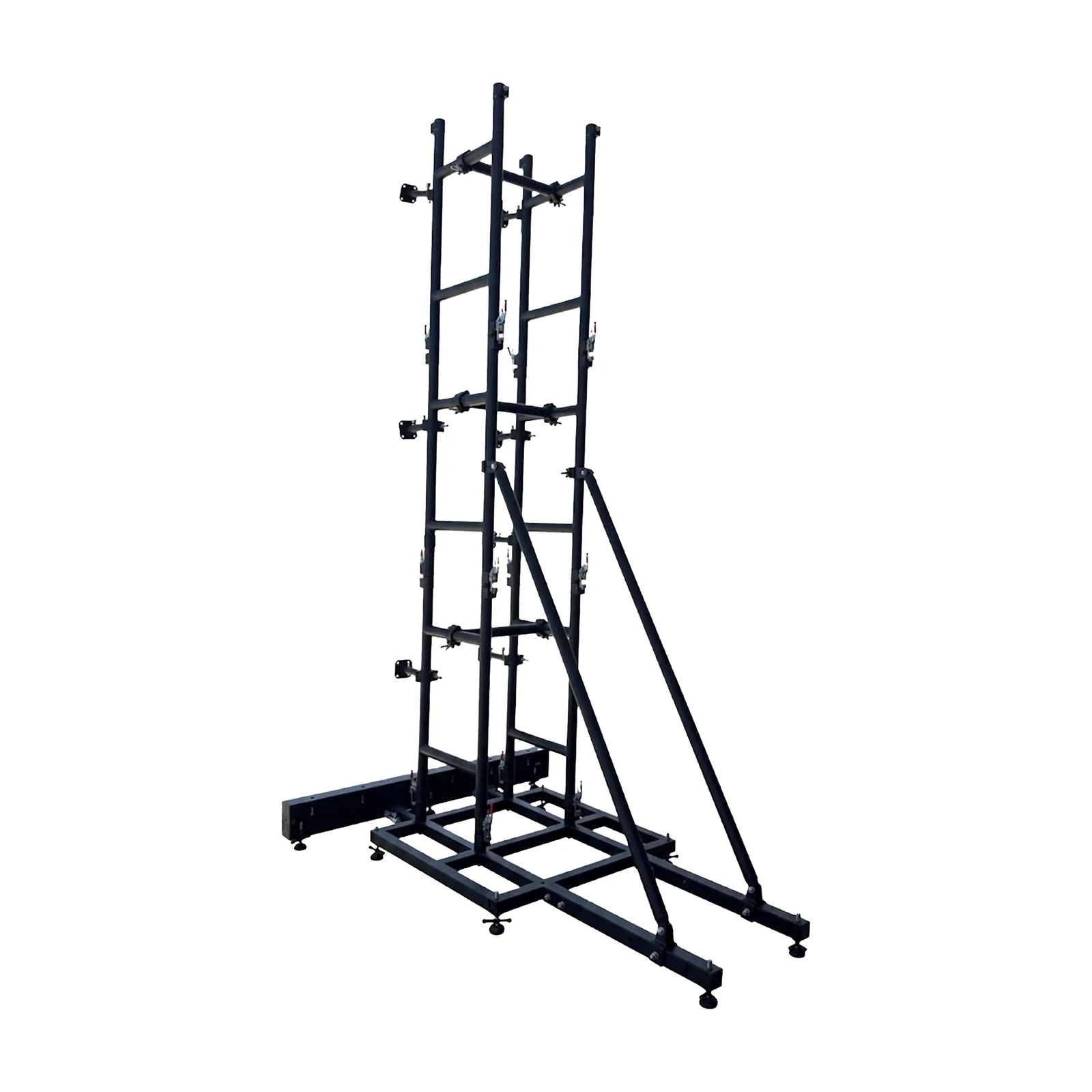 Kit Montaje Videowall 50x50 cm a Piso | Hasta 5m Altura | Soporte Inclinado | HIKVISION