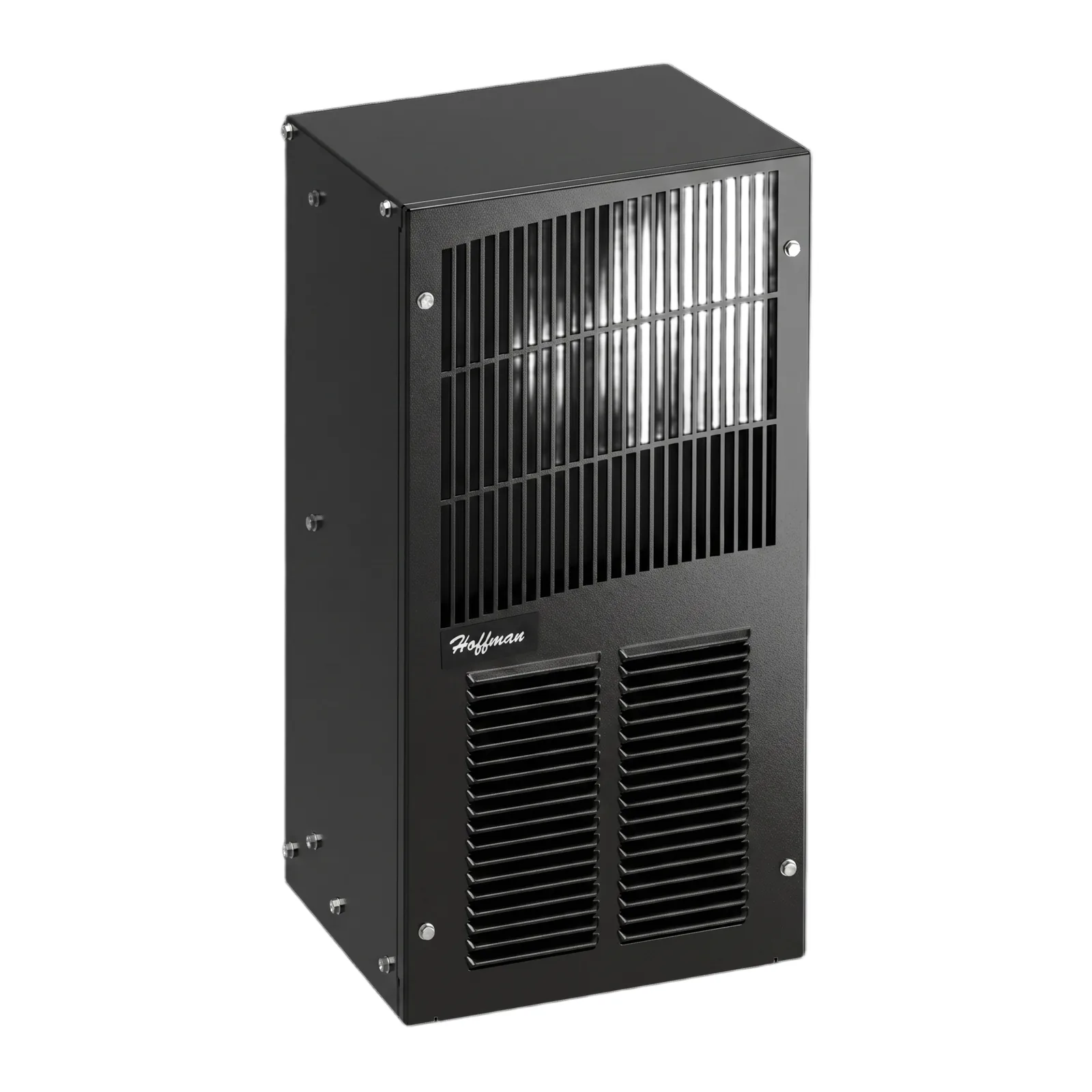 Aire Acondicionado Compacto Para Exterior, Uso en Gabinetes de Telecomunicaciones de Grado Industrial, Frío T20, 2000 BTU, 115 Vca, de Acero, Color Negro