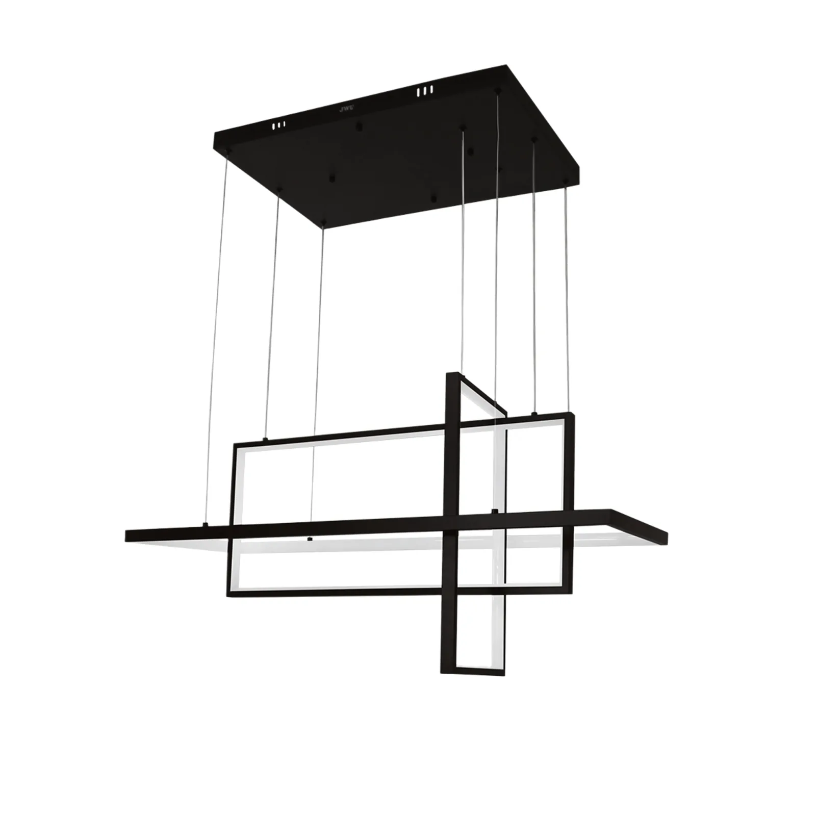 Lámpara de Techo LED / 100W / Luz Blanca 6500K, Neutra 4000K, Cálida 2700K / IP20 / Ángulo de Luz 120° / Aluminio y PC / Vida Útil 50,000h / Longitud de Cable Ajustable