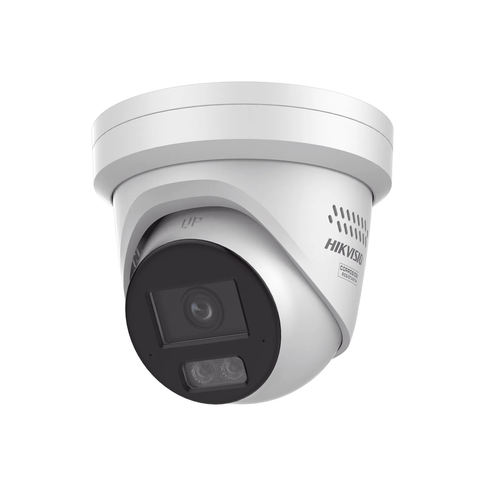 [Dual Light + ColorVu 3.0 + HikAI] Turret IP 4 Megapixel / Lente 2.8 mm / 30 mts IR + Luz Blanca / 2 Microfonos Integrados / Exterior IP67 / Estrobo Azul y Rojo / WDR 130 dB / ACUSENSE 3.0 / Metal / NEMA 4X / ACUSEEK