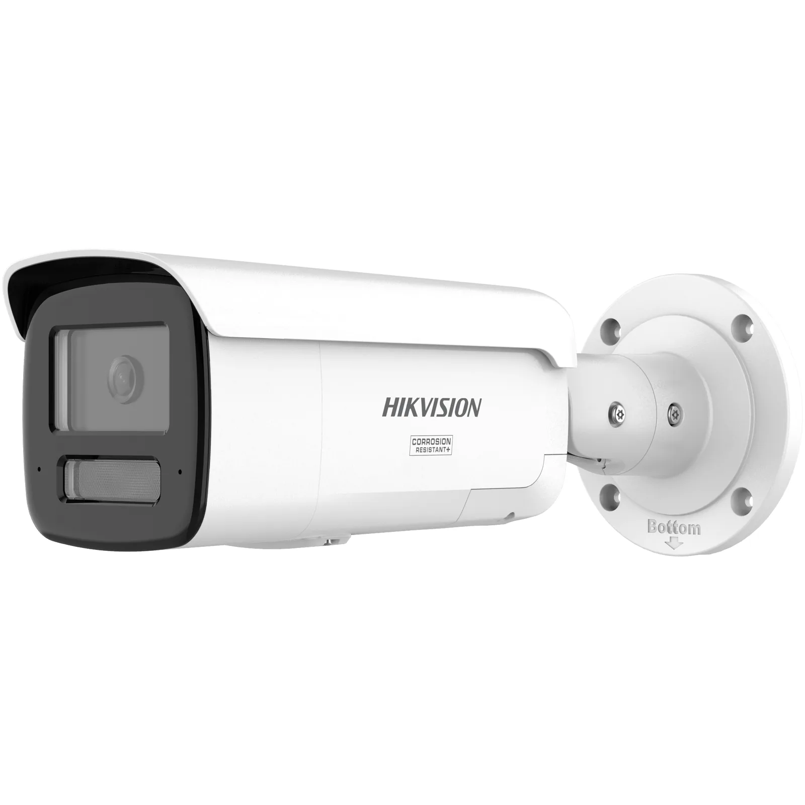 [Dual Light + ColorVu 3.0 + HikAI] Bala IP 4 Megapixel / Lente 4 mm / 60 mts IR + Luz Blanca / Exterior IP67 / Estrobo Azul y Rojo / WDR 130 dB / ACUSENSE 3.0 / Metal / NEMA 4X / ACUSEEK