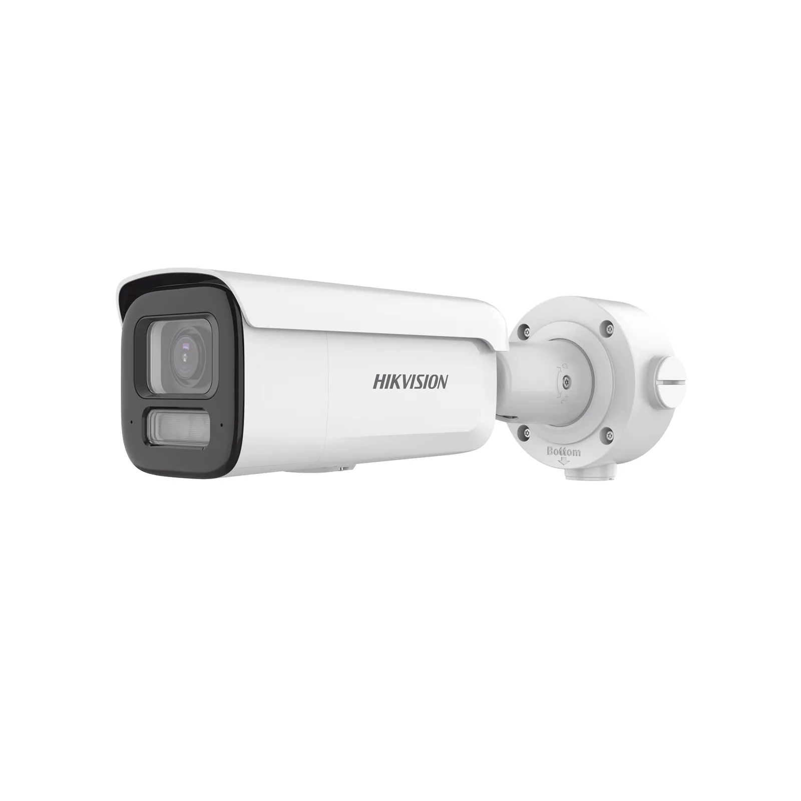 Bala IP 8 Megapixel (4K) / Lente Mot. 2.7 a 13.5 mm / Dual Light (60 mts IR + 60 mts Luz Blanca) / Darkfighter S / Exterior IP67 / IK10 / WDR 130 dB / 4 Analíticos: AcuSense, Deteccion Facial, Conteo de Personas por Cruce y Zona