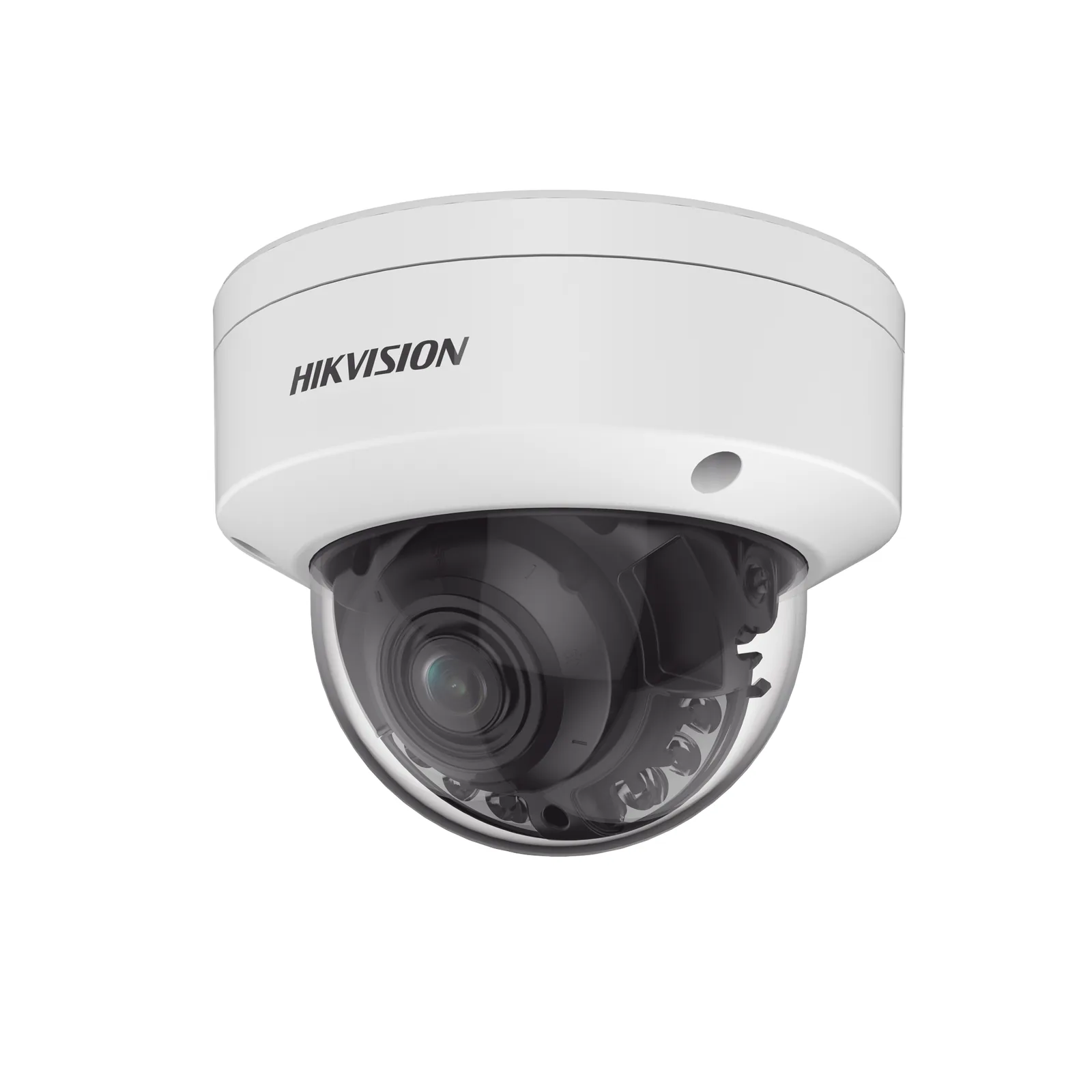 Domo IP 8 Megapixel (4K) / Lente Mot. 2.7 a 13.5 mm / Dual Light (40 mts IR + 40 mts Luz Blanca ) / Darkfighter S / Exterior IP67 / IK10 /WDR 130 dB / 4 Analíticos: AcuSense, Deteccion Facial, Conteo de Personas por Cruce y Zona