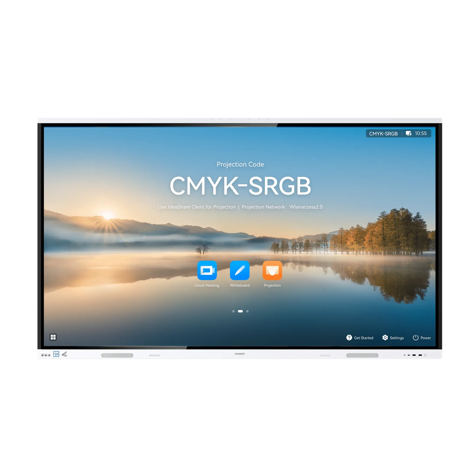 Pantalla Interactiva IdeaHub Board 3 PRO de 65" para Colaboración Inteligente, 4K, Harmony OS, Wi-Fi 6