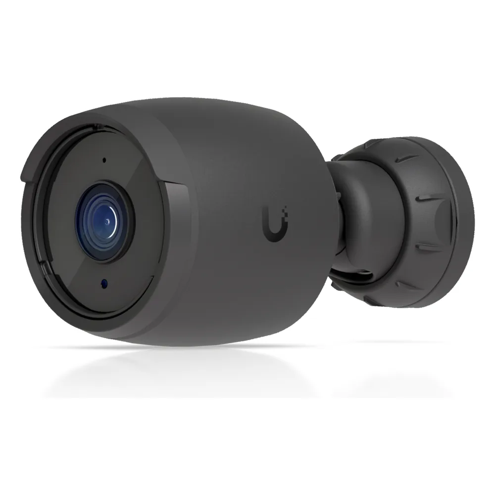 Cámara UniFi Protect G6 Bullet, PoE, 1.8" 4K, AI Multi-TOPS, Visión Nocturna IR 30m, Protección IP66, Reconocimiento Facial y Placa, Montaje en Pared, Techo y Poste