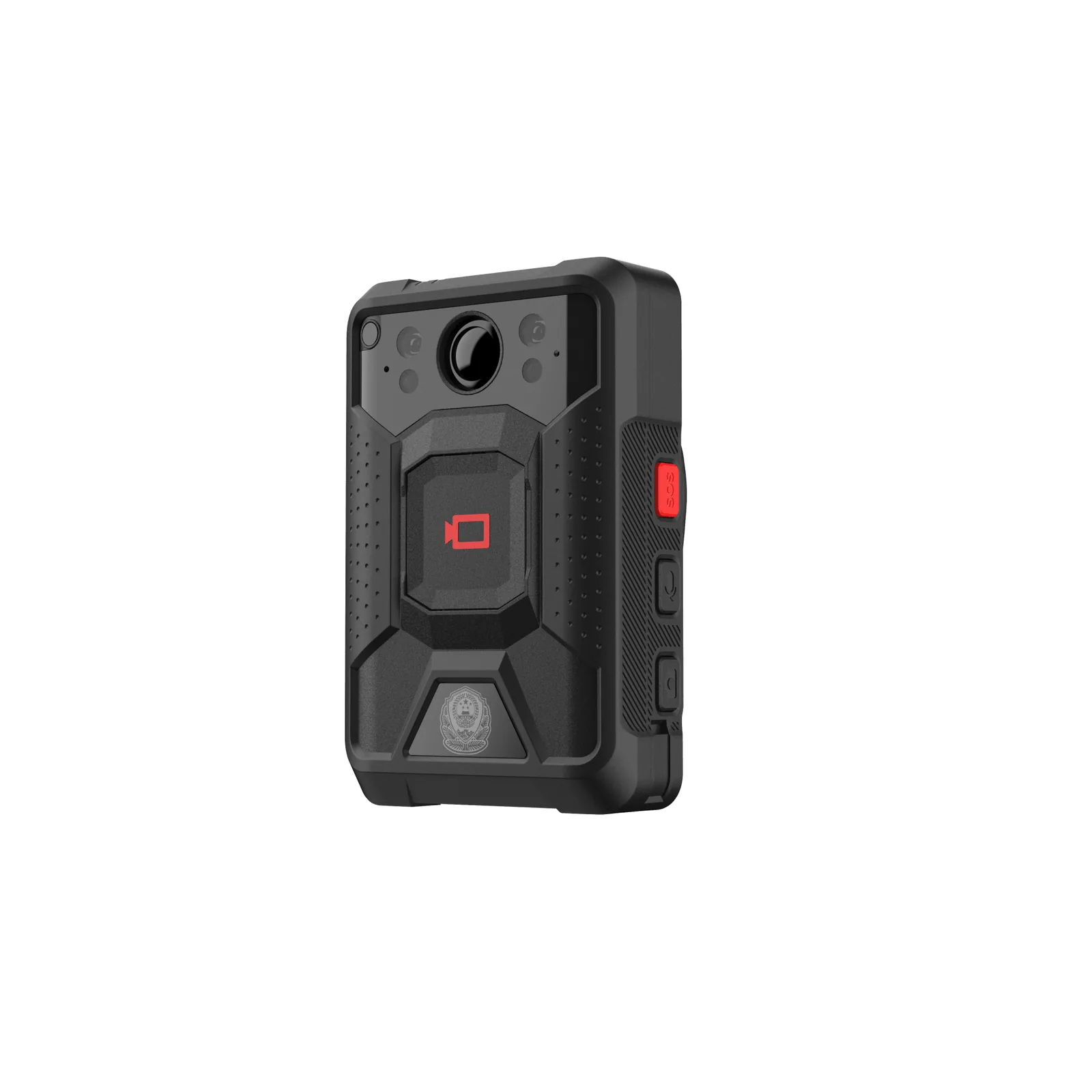Body Camera Portátil / Grabación a 2K / Pantalla 2.4" LCD / IP68 / H.265 / 32 GB de Almacenamiento / GPS / WIFI / 3G y 4G / Fotos de Hasta 40 Megapixel / Micrófono Integrado