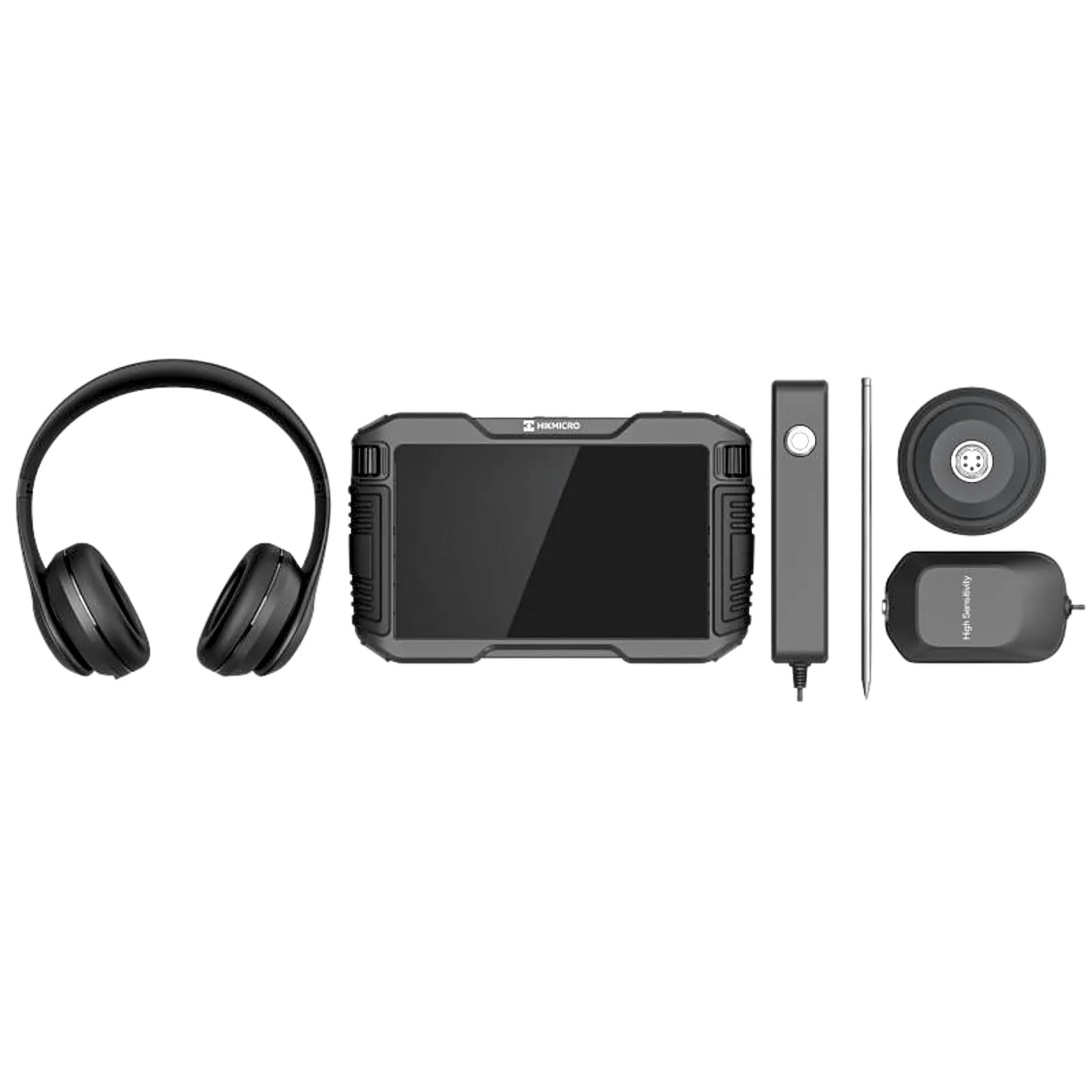 AD21P- Cámara de Imagen Acústica Portátil / DETECTAR FUGA DE AGUA / Pantalla táctil de 7" / IP66 PANTALLA IP54 SENSOR PORTATIL