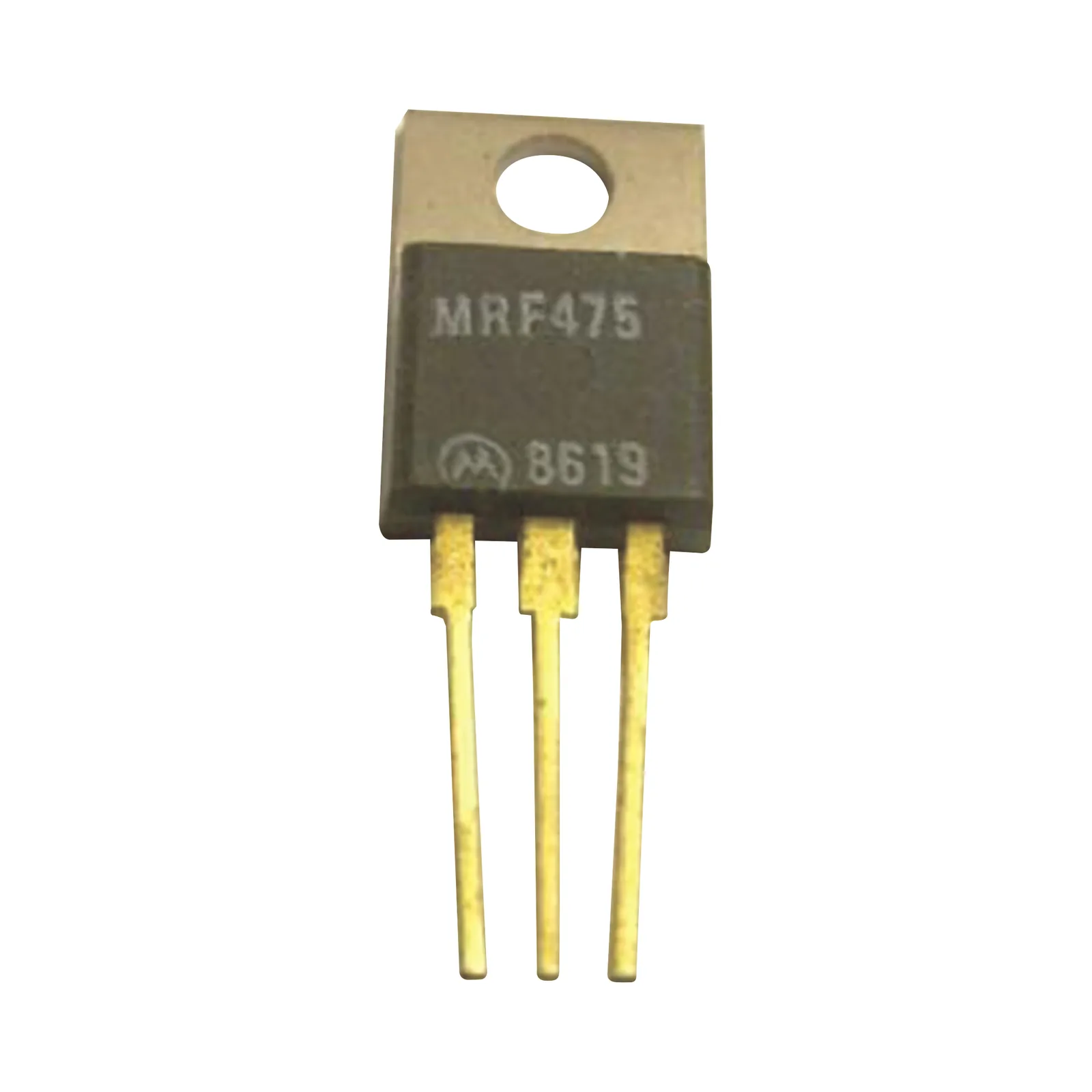 Transistor NPN de Potencia RF, Silicio de 30 MHz, 13.6 Vcc, 4.0 Amp. 10 Watt, TO-220AB.