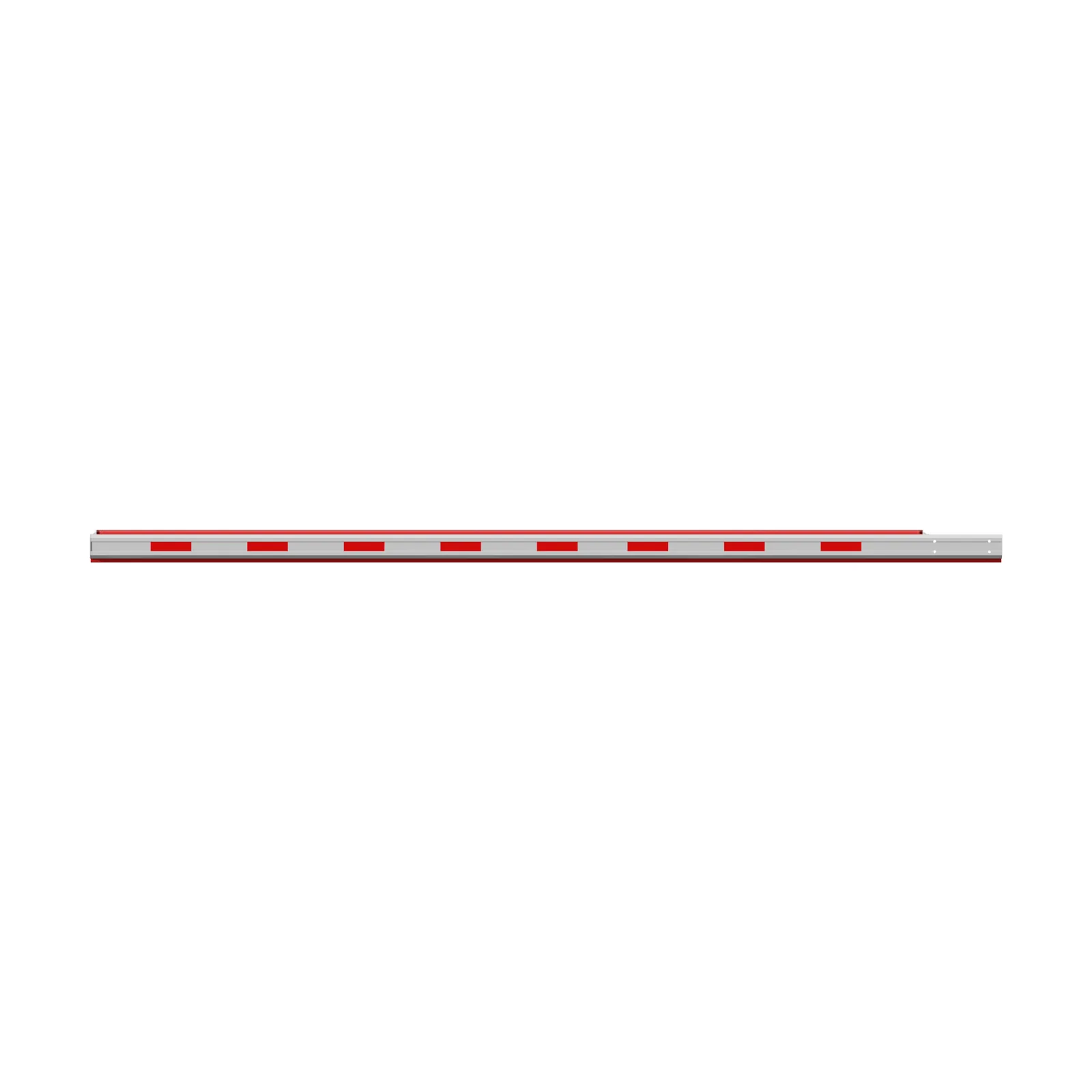 Brazo Recto 4 mts / Iluminación Rojo-Verde para Barreras Hikvision DS-TMG320 / Octagonal Recto