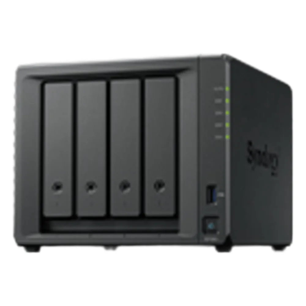 NAS Dispositivo de Protección de Datos Synology ActiveProtect DP340 | 14.5 TB de Capacidad de Copia de Seguridad | RAID 5 con 4 HDD de 8 TB | RAID 1 con 2 SSD de 400 GB | Puerto RJ-45 de 10 GbE | Protección contra Ransomware | Inmutabilidad